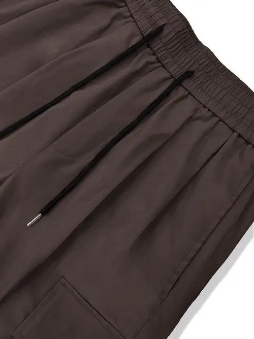 Japanese Brand Brown Parachute Multi-Pocket Sweatpants Gorpcore Cargo Size US 32 / EU 48 - 4 Thumbnail