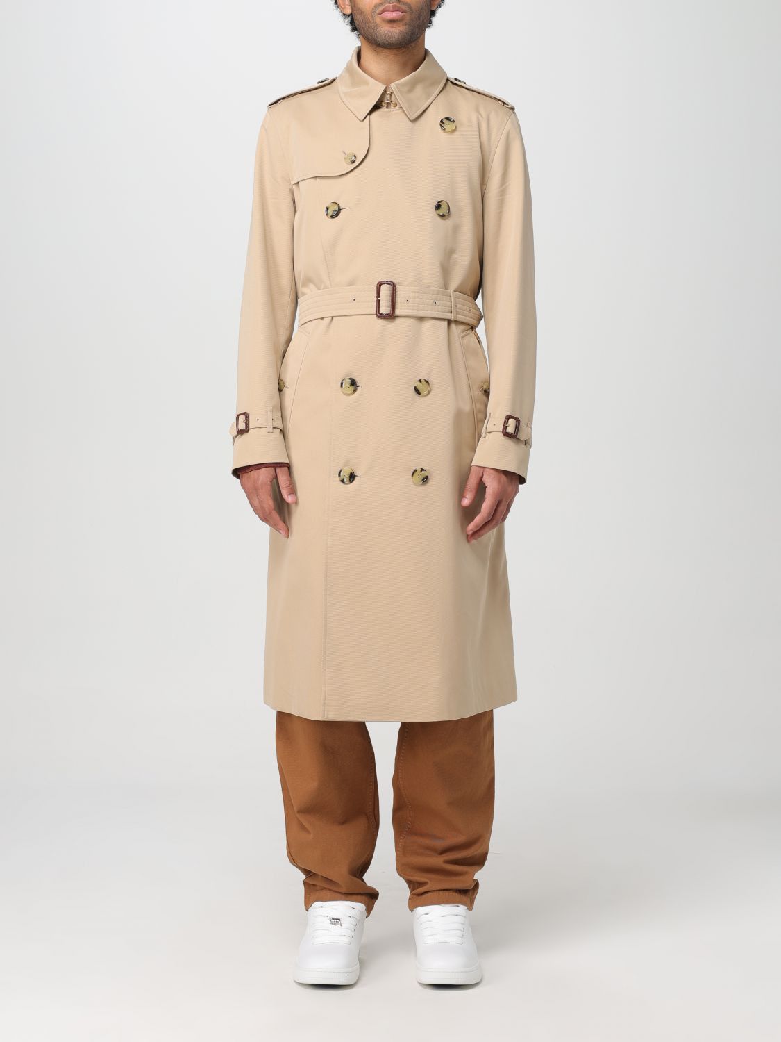 image of Burberry Trench Coat Men Beige (Size 2XL)