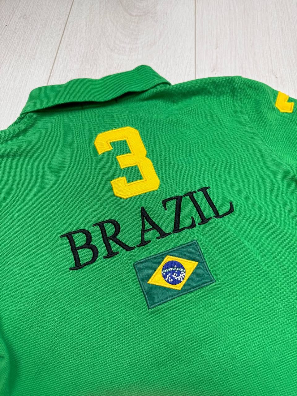 Polo Ralph Lauren Polo Ralph Lauren T-shirt green yellow BRASIL Size XS / US 0-2 / IT 36-38 - 14 Thumbnail