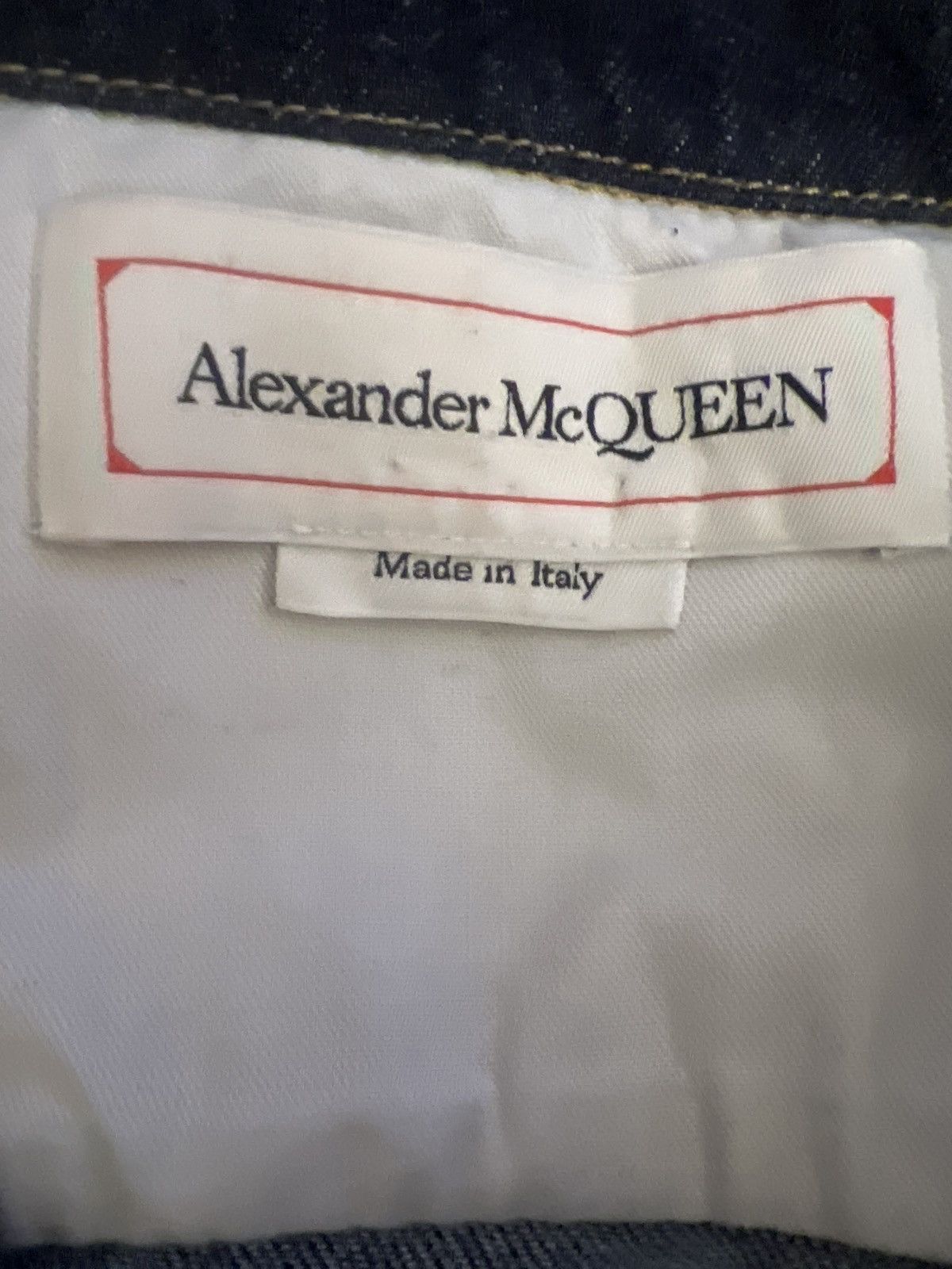 Alexander McQueen Alexander McQueen Denim and Khaki Jacket Size US M / EU 48-50 / 2 - 6 Thumbnail