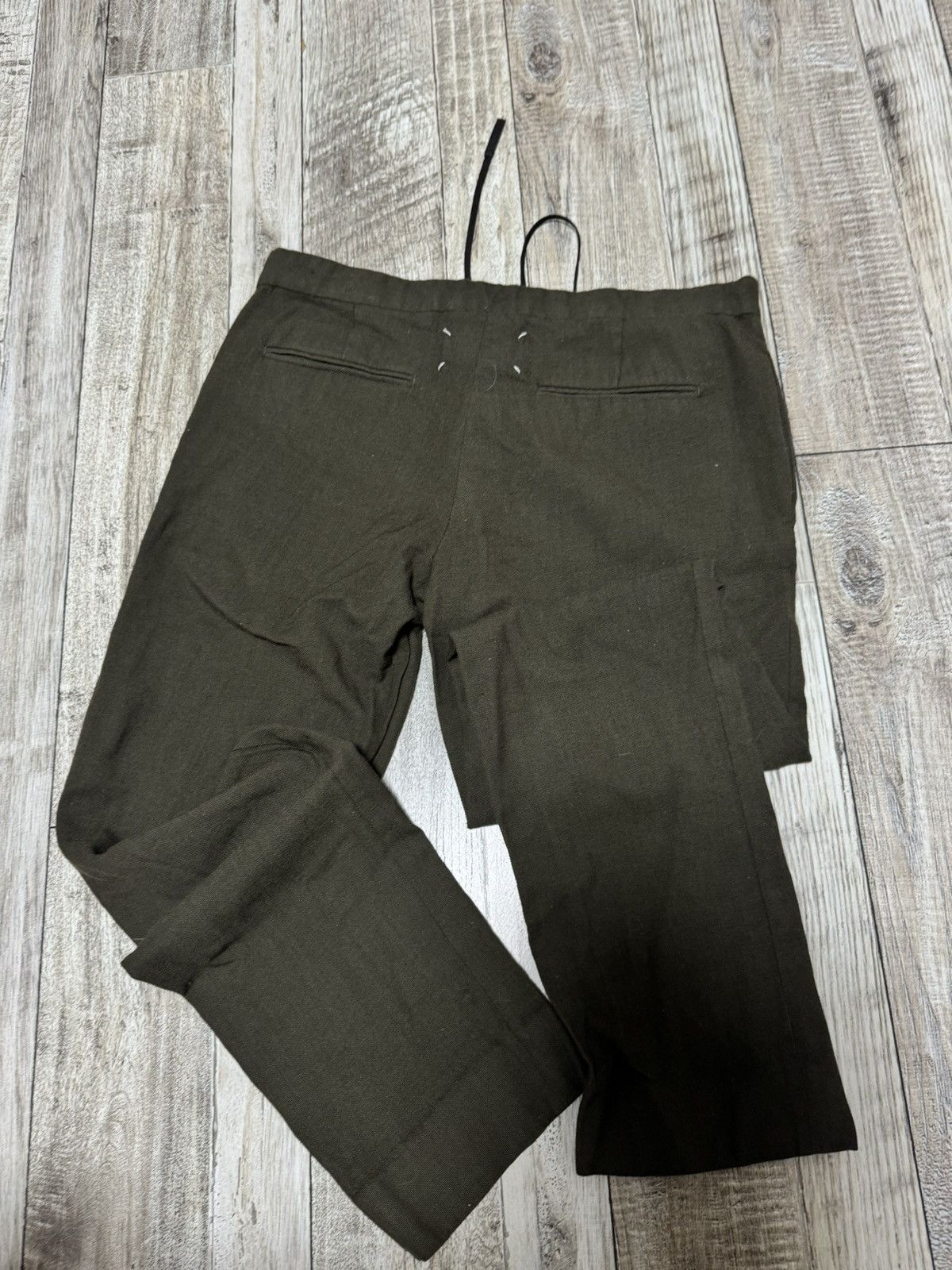 Maison Margiela Maison Margiela SS17 Wool Draw String Pants size 50 Size US 33 - 1 Thumbnail