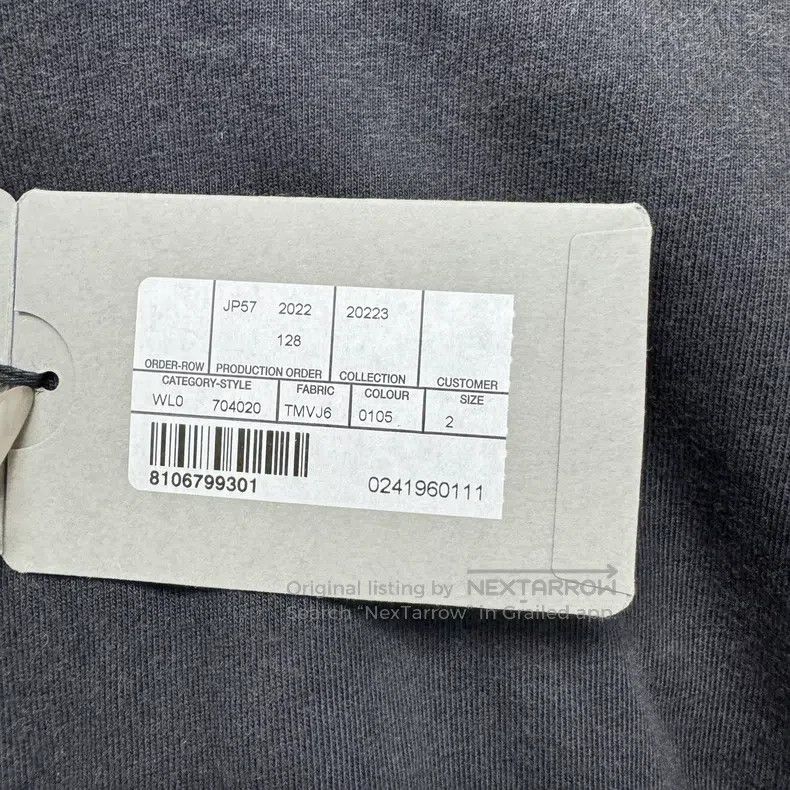 Balenciaga Balenciaga Black rubber strips cover logo short sleeves. Size US M / EU 48-50 / 2 - 4 Thumbnail