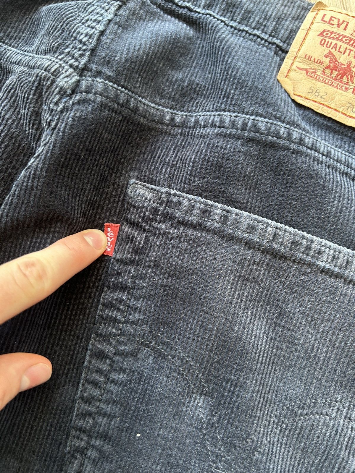 Levi's × Vintage Vintage 00’s Levi’s 512 Corduroy Jeans Size US 33 - 14 Thumbnail