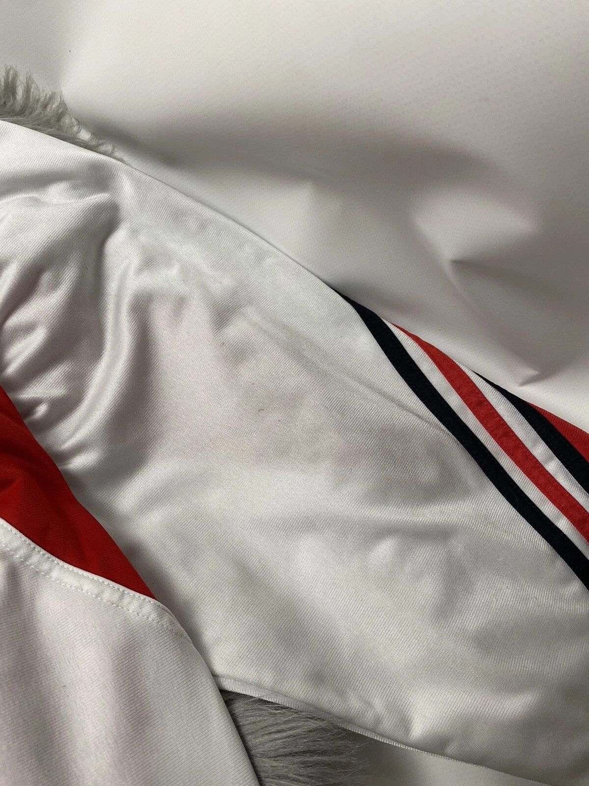 Adidas 2003 2004 AC Milan Adidas Training Jacket Opel Vintage Size US L / EU 52-54 / 3 - 4 Thumbnail
