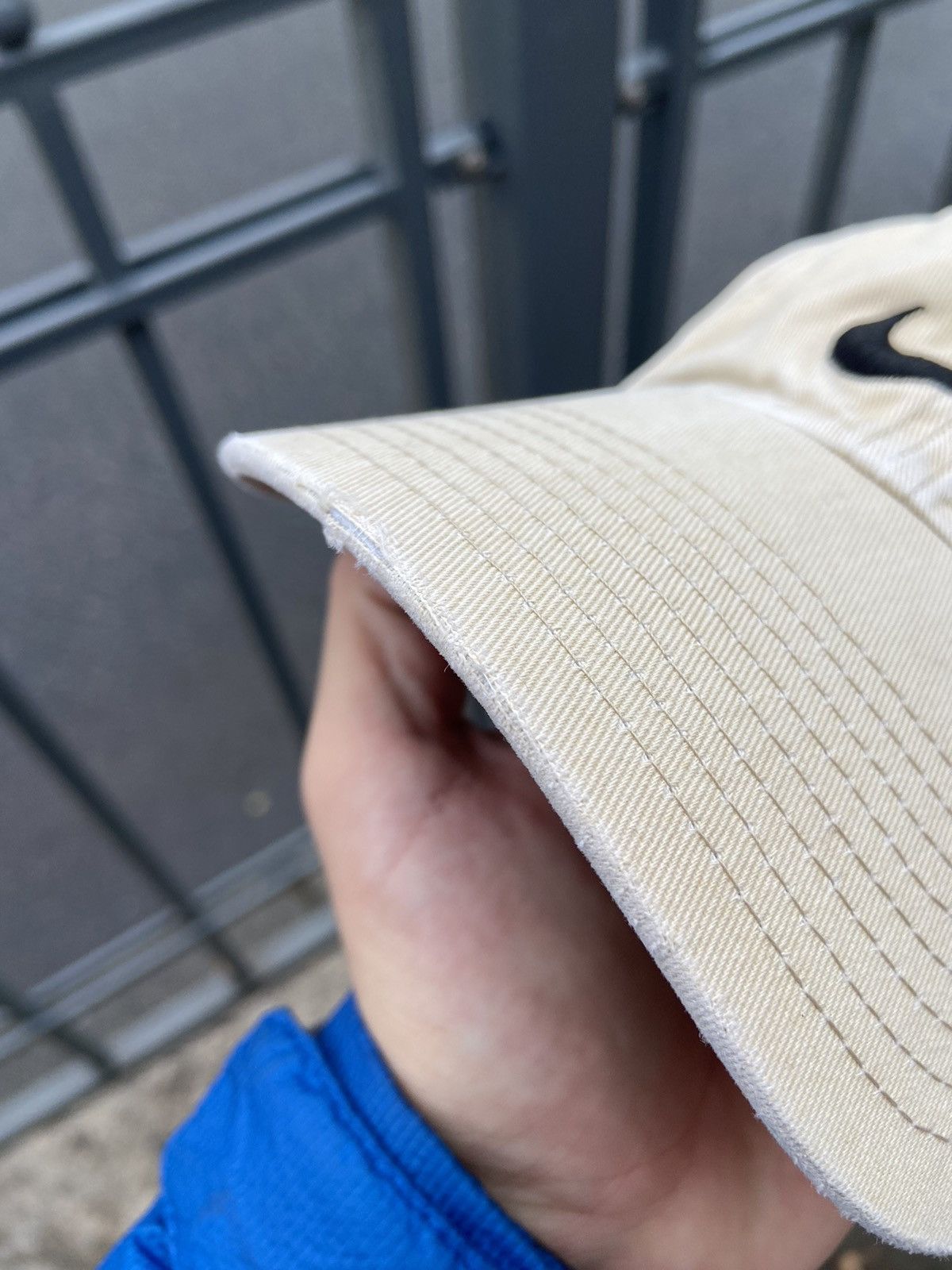 Nike × Vintage Nike Vintage Center Swoosh Cap Size ONE SIZE - 7 Thumbnail