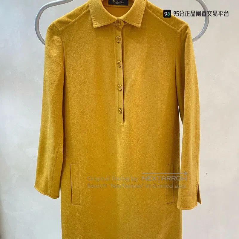 Loro Piana Loro Piana Gold Long. Size US XXS / EU 40 - 6 Thumbnail