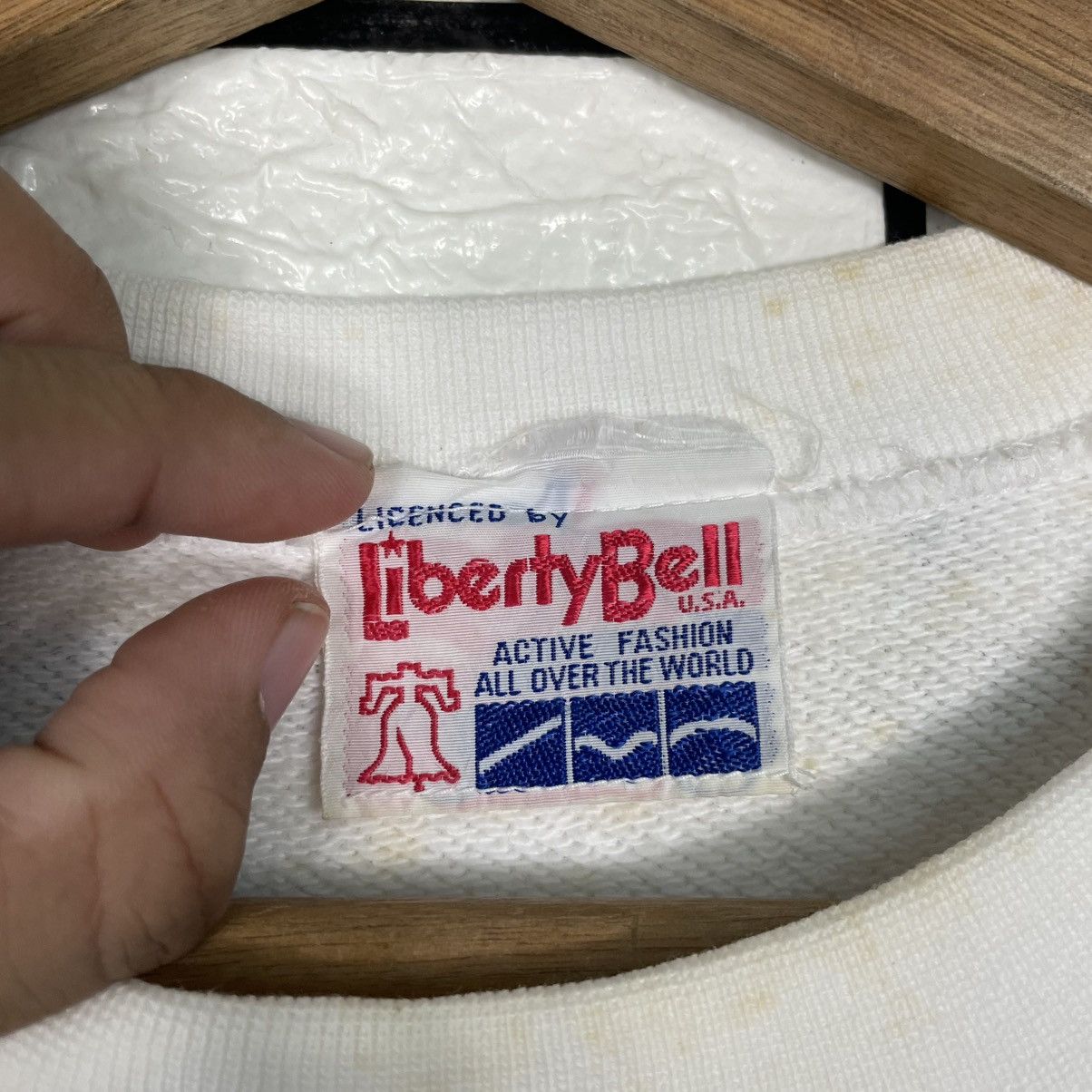 Japanese Brand Vintage Liberty Bell Big Logo Sweatshirt Size US M / EU 48-50 / 2 - 11 Thumbnail