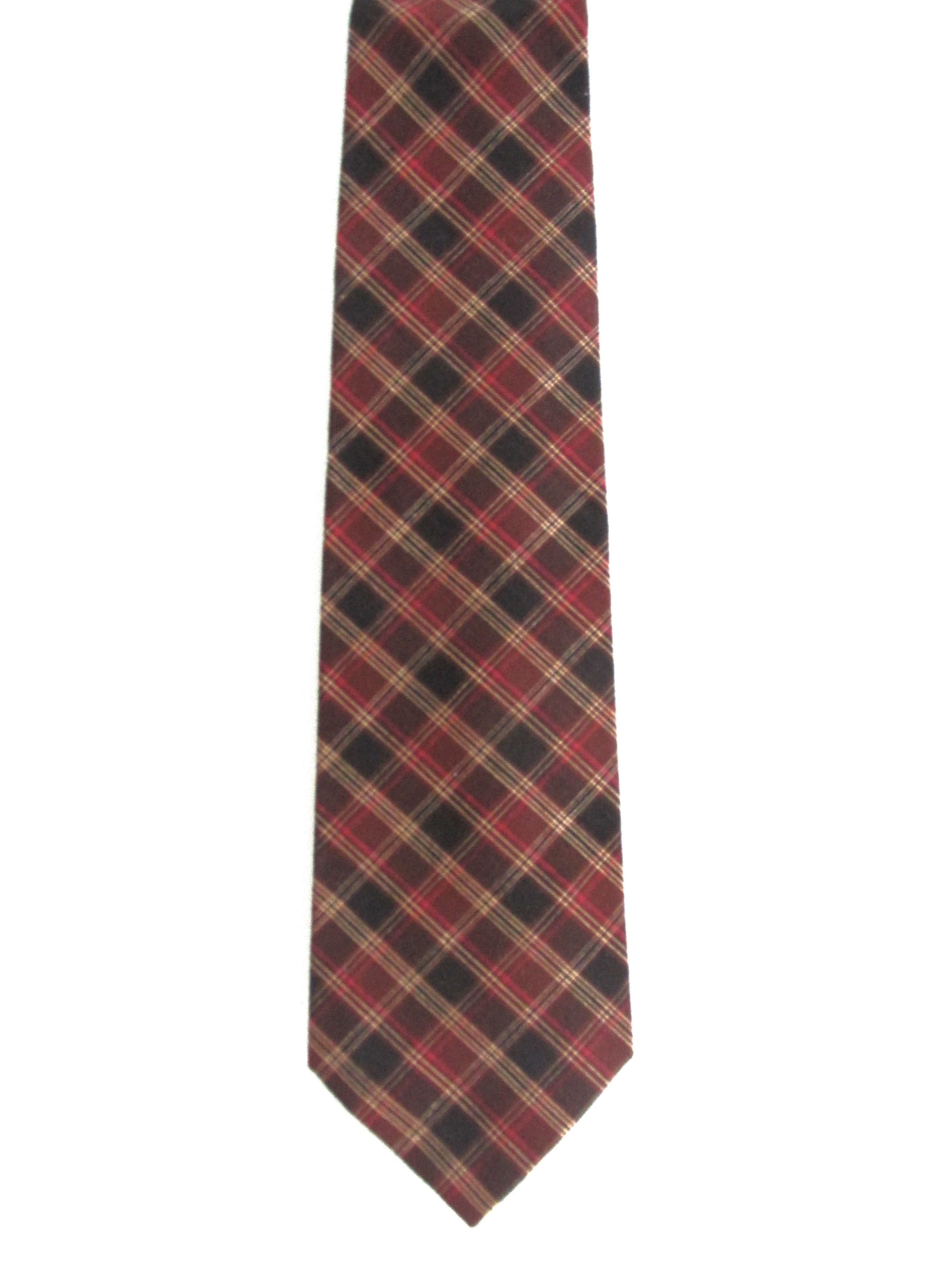 Other Tango by Max Raab Men's Cotton Plaid Ties Size ONE SIZE - 2 Thumbnail