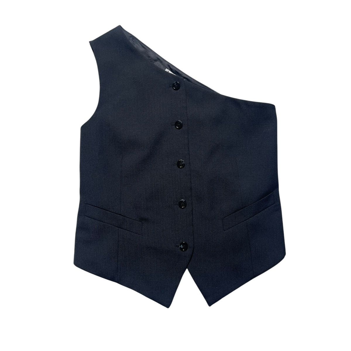 Acne Studios Asymmetric suit vest Size XS / US 0-2 / IT 36-38 - 3 Thumbnail