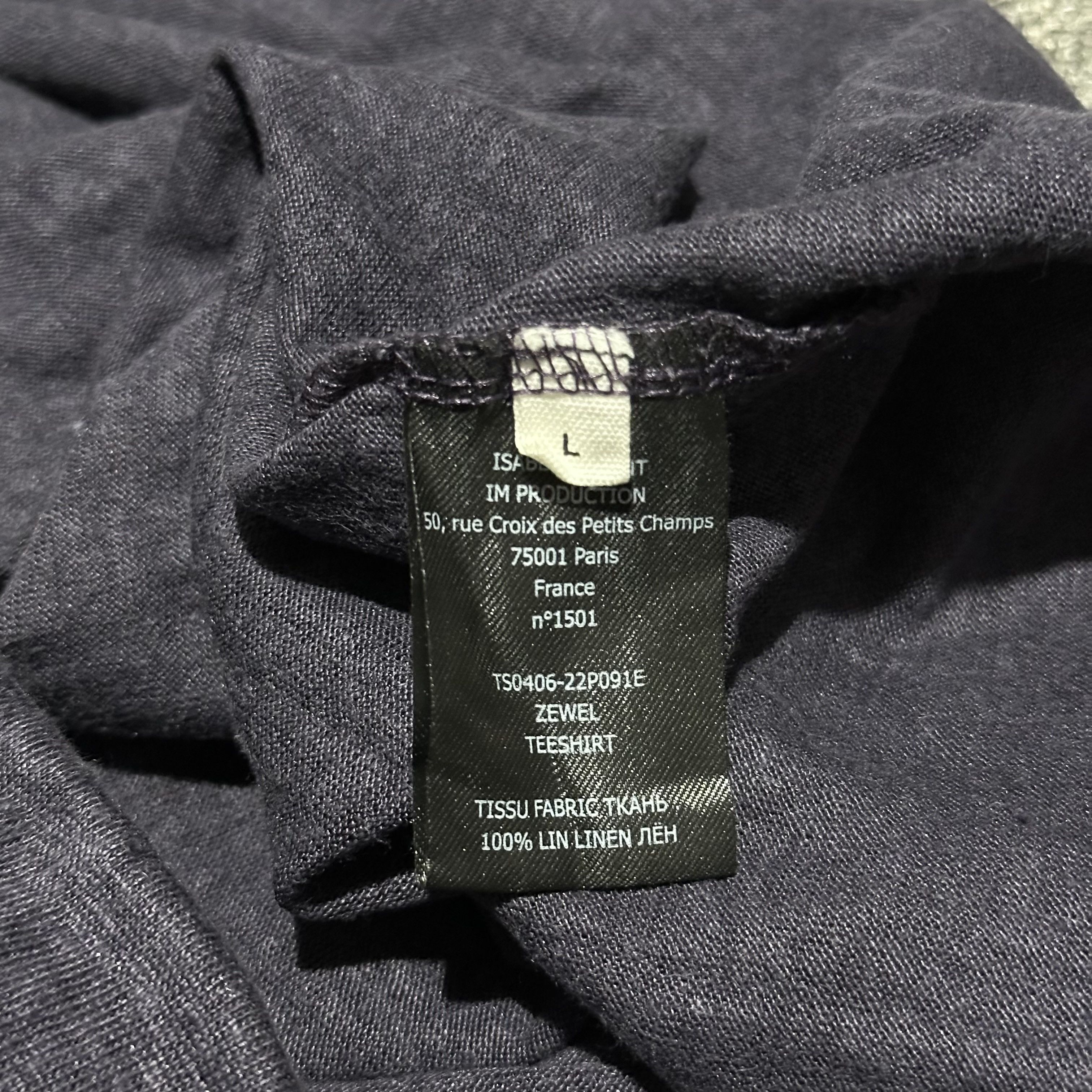 Isabel Marant Isabel Marant Tee Size US L / EU 52-54 / 3 - 6 Thumbnail