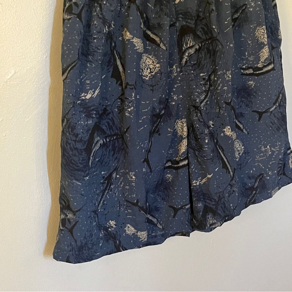 Croft & Barrow Men’s Croft and Barrow Sport Lined Swim Trunks Blue Large Size US 38 / EU 54 - 4 Thumbnail