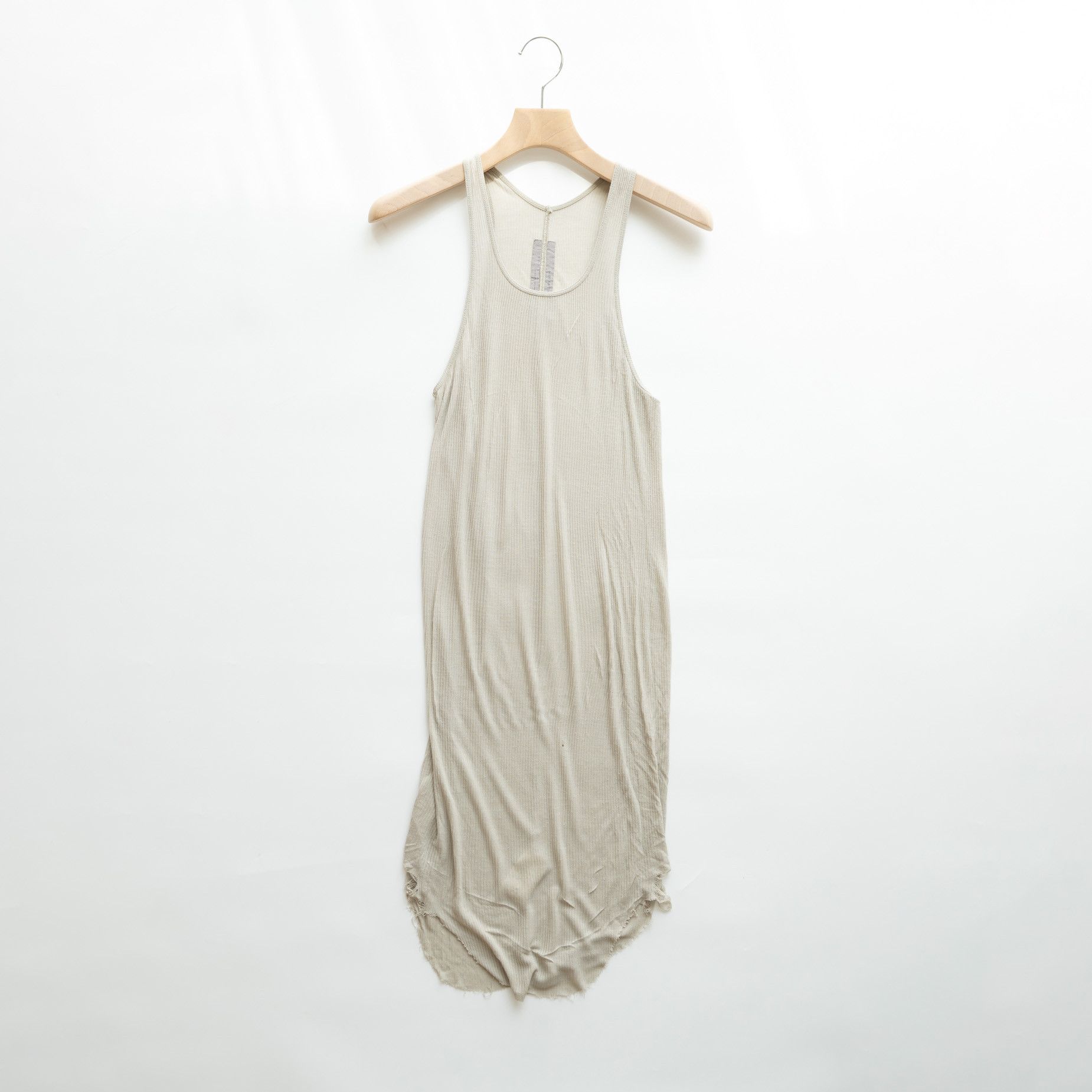 Rick Owens Rick Owens 16SS CYCLOPS BASIC RIB TANK Pearl size:S Size US S / EU 44-46 / 1 - 2 Thumbnail