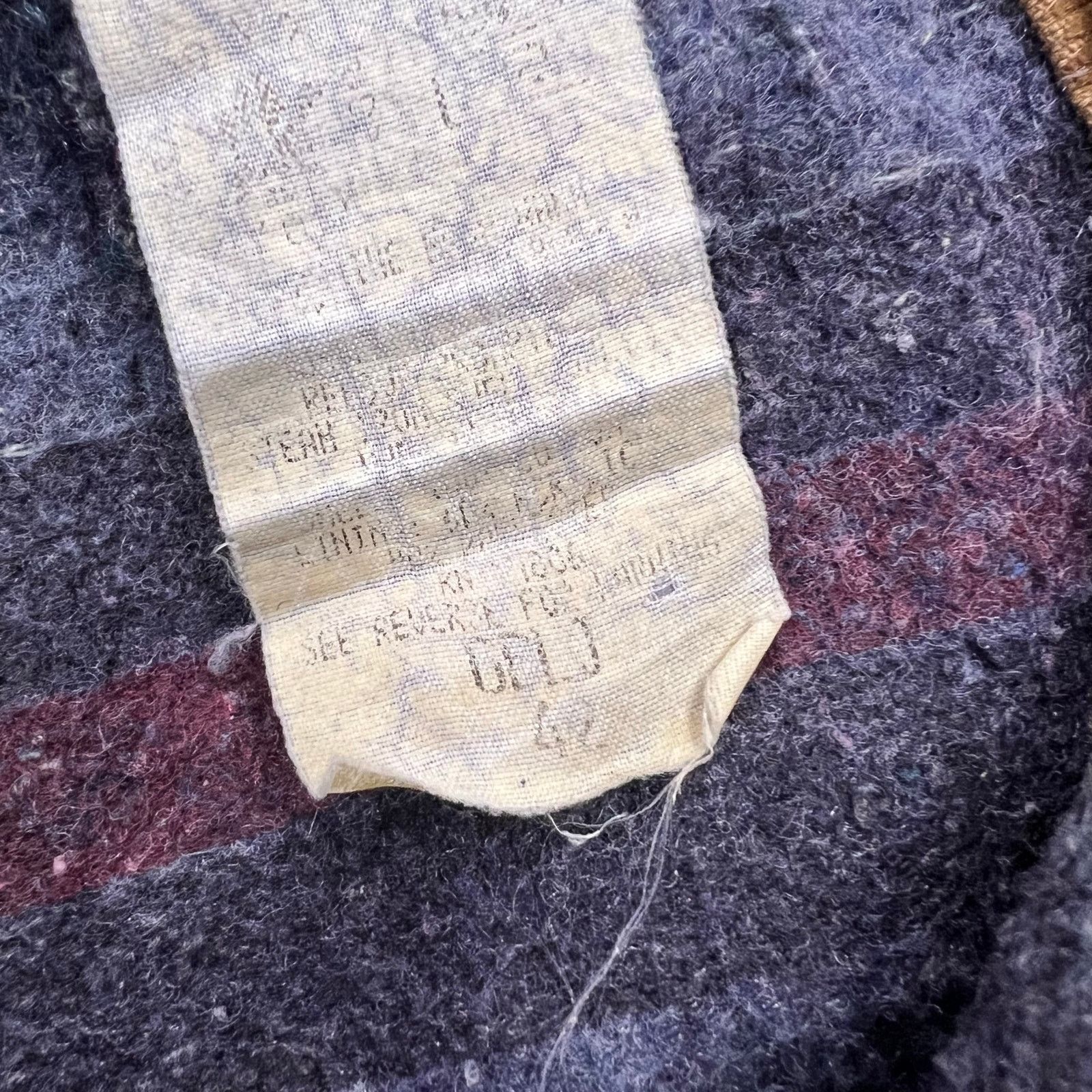 Vintage Union Carhartt Detroit Blanket Jacket Workwear 6BLJ