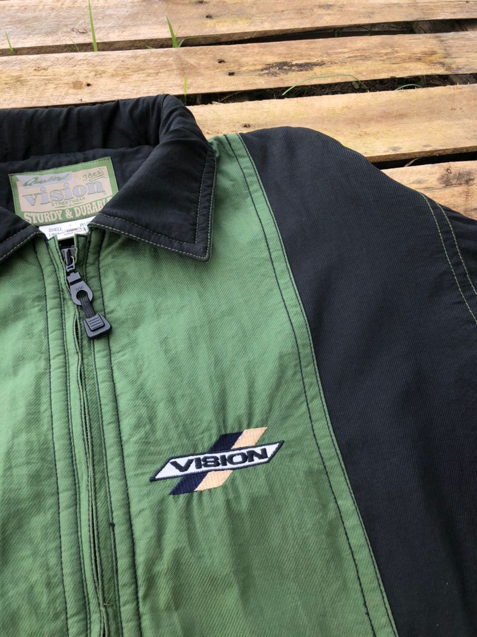 Vintage × Vision Streetwear Vintage 90s Vision Streetwear Jacket Size US L / EU 52-54 / 3 - 4 Thumbnail