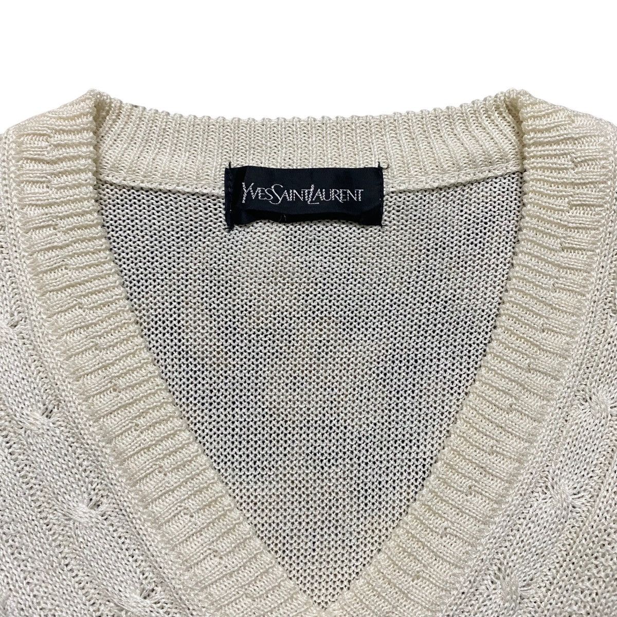 Yves Saint Laurent Vintage Yves Saint Laurent Wool Knitwear Size M / US 6-8 / IT 42-44 - 12 Thumbnail