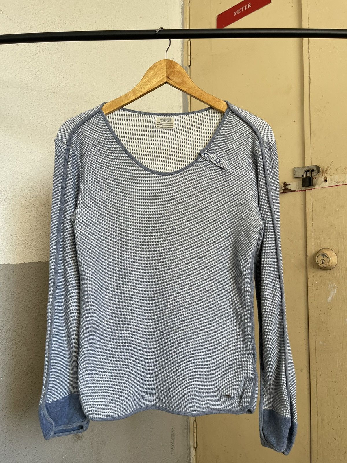 Maison MIHARA YASUHIRO Miharayasuhiro Thermal Knit Longsleeve Adjustable Button Size US S / EU 44-46 / 1 - 1 Thumbnail