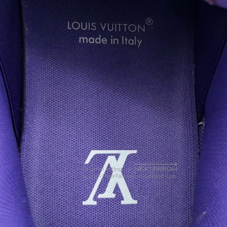 Louis Vuitton Louis Vuitton Trainer Maxi Small Fat Ding White Logo Lace- Size US 7.5 / IT 37.5 - 7 Thumbnail