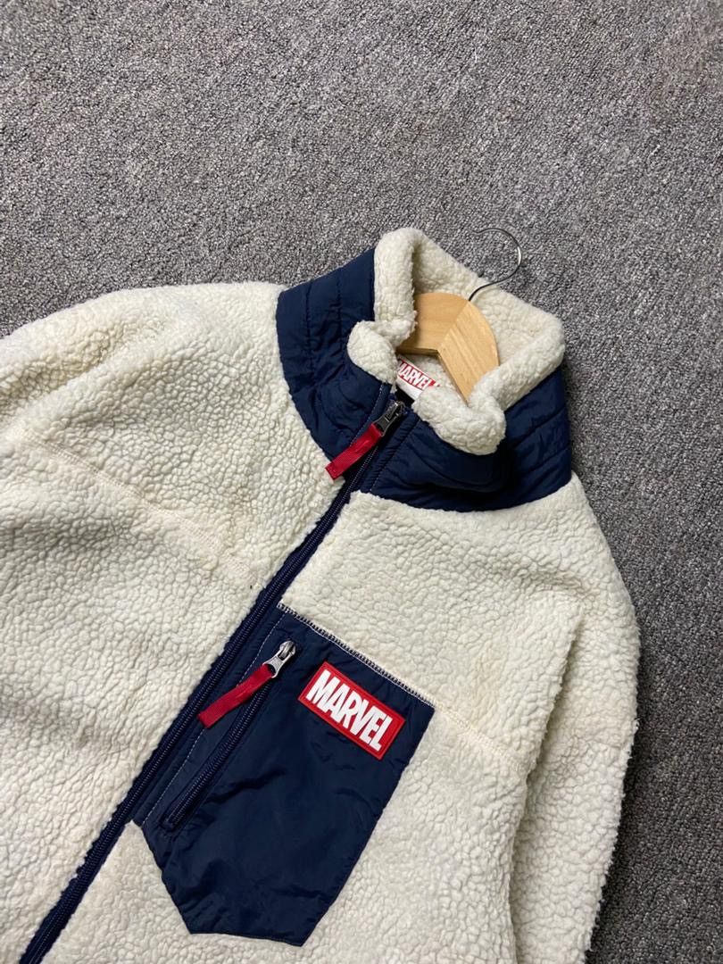 Marvel Comics Marvel Comics Brand Sherpa Fleece Jacket (183) Size US L / EU 52-54 / 3 - 11 Thumbnail