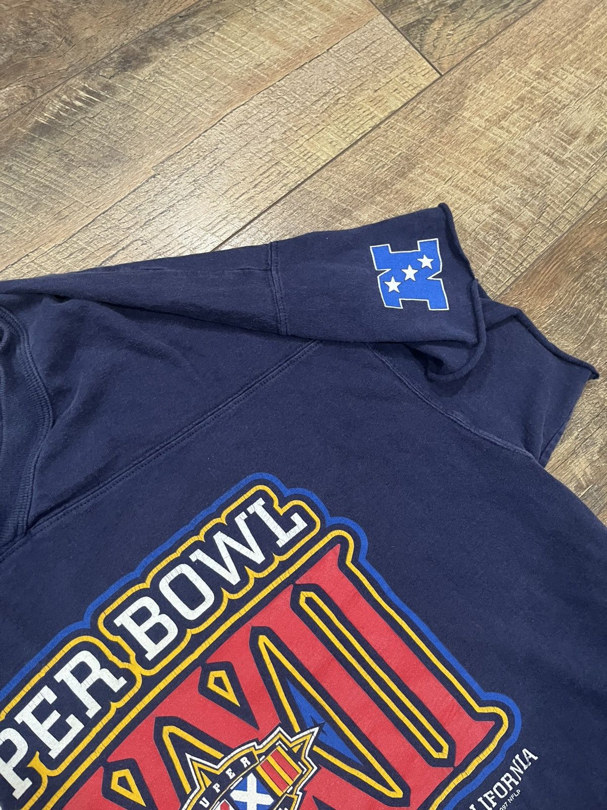 Pro Player Vintage 90s Denver Broncos 1997 Super Bowl Tee Navy Blue XL Size US XL / EU 56 / 4 - 5 Thumbnail