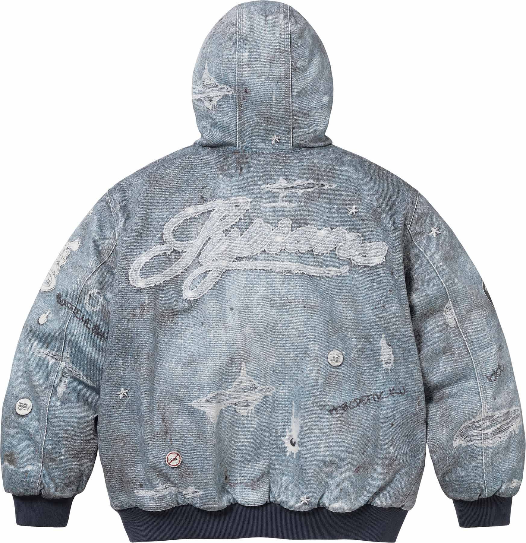 Supreme Supreme HJR Trompe L'oeil Hooded Work Jacket FW24 Size US XL / EU 56 / 4 - 2 Thumbnail