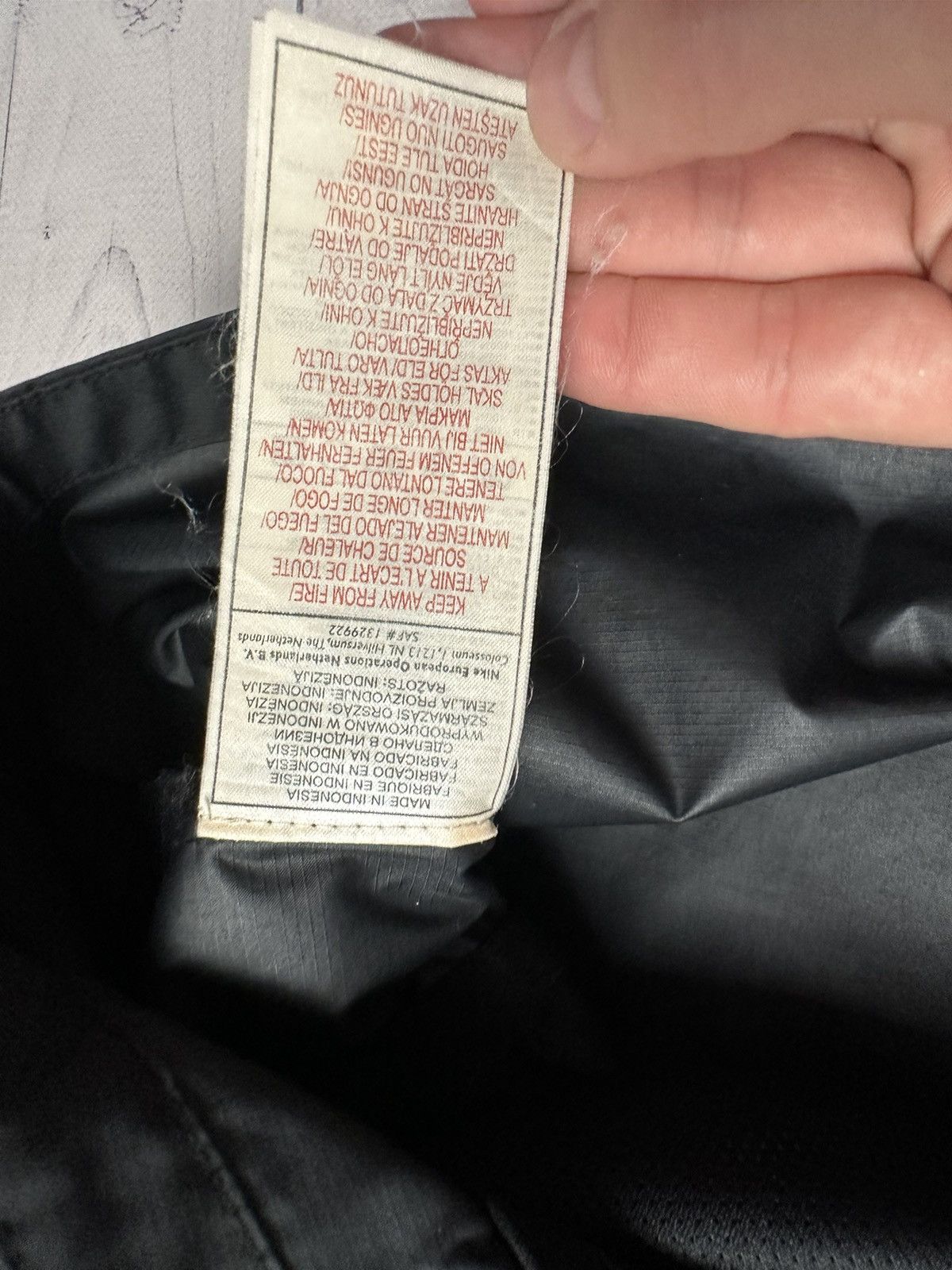 Nike × Vintage Vintage Nike Manchester United jacket size L Size US L / EU 52-54 / 3 - 9 Thumbnail