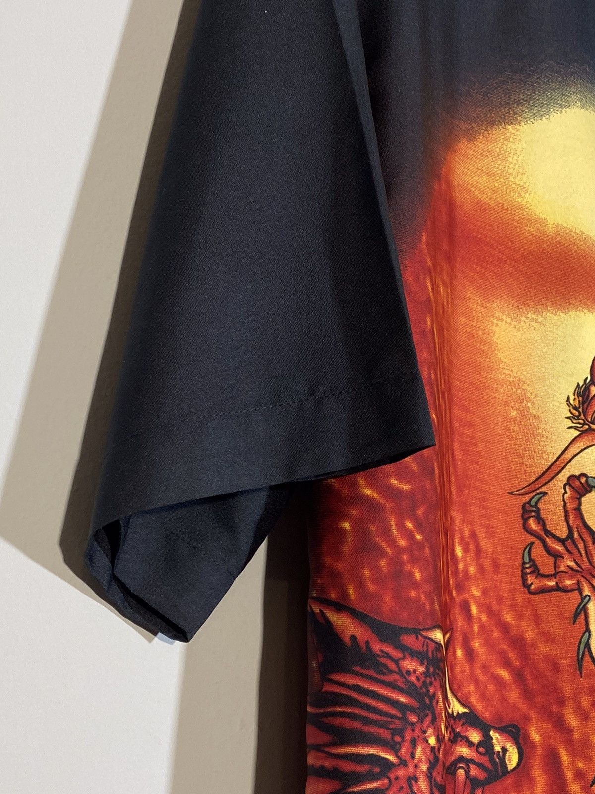 Japanese Brand × Vintage Vintage Y2k Dragon Japanese Avant Garde streetwear shirt Size US XL / EU 56 / 4 - 6 Thumbnail
