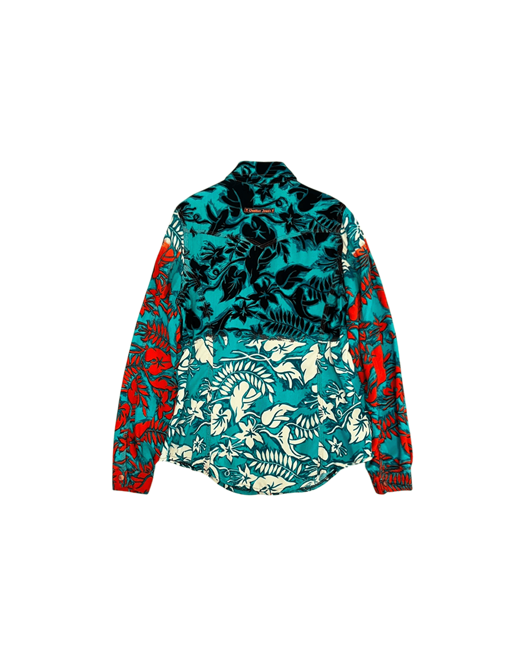 Jean Paul Gaultier Jean Paul Gaultier Jean's 1990s Tropical Pattern Shirt Size M / US 6-8 / IT 42-44 - 5 Thumbnail