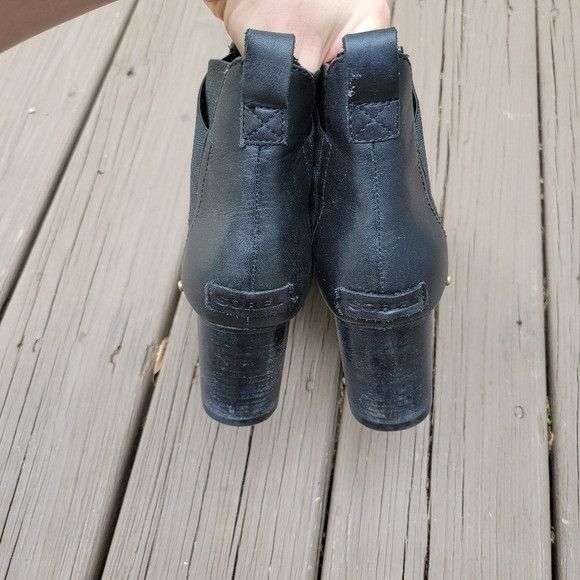 SOREL Sorel Addington Waterproof Black Oiled Leather Studded Chels Size US 10.5 / IT 40.5 - 5 Thumbnail