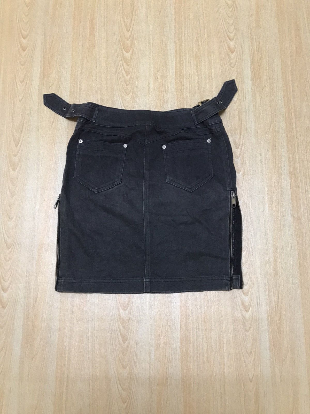 Japanese Brand Vintage Kirke Japanese Brand Denim Mini Skirts Made In Japan Size 28" / US 6 / IT 42 - 10 Thumbnail