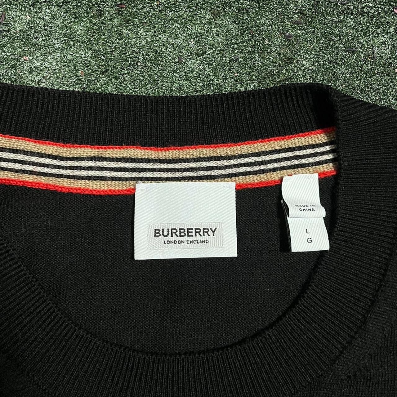 Burberry BURBERRY sweater black Size US L / EU 52-54 / 3 - 3 Thumbnail