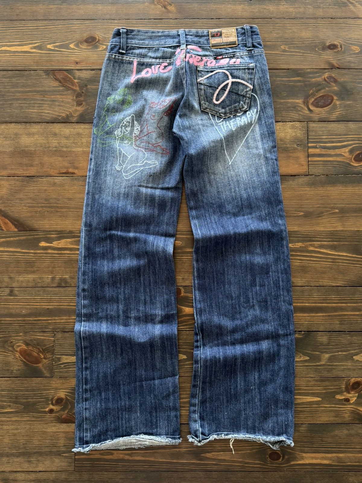 Diesel 00s Hysteric Glamour Style Archive Flared Jeans