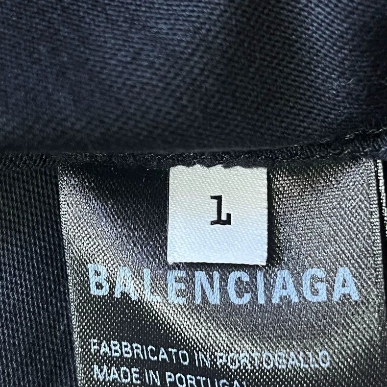 Balenciaga Balenciaga Black flame double-ring short-sleeved T-shirt Size US S / EU 44-46 / 1 - 4 Thumbnail