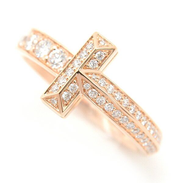 Tiffany & Co. Tiffany & Co Tiffany T One Diamond Ring 11 Pink Gold 