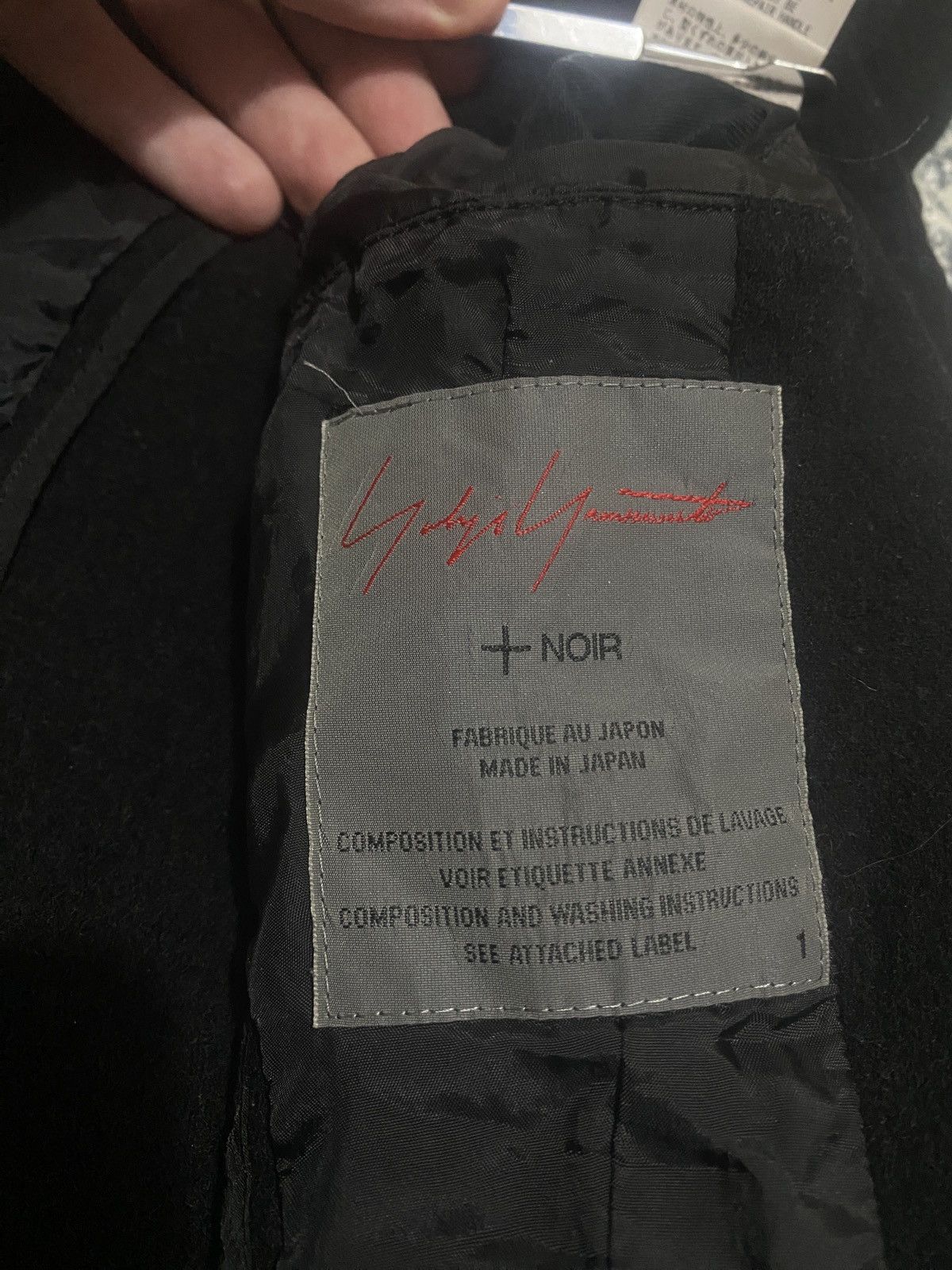 Japanese Brand Women wool Blazer yohji yamamoto japan noir ss10 Size XS / US 0-2 / IT 36-38 - 2 Thumbnail