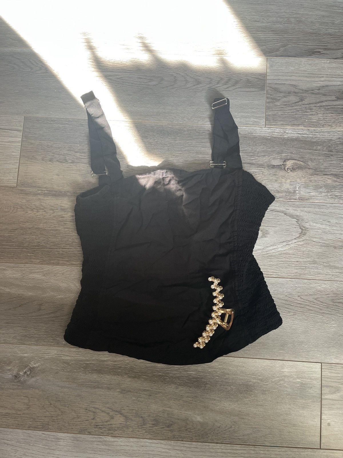 Garage Black corset party top Size XS / US 0-2 / IT 36-38 - 1 Thumbnail