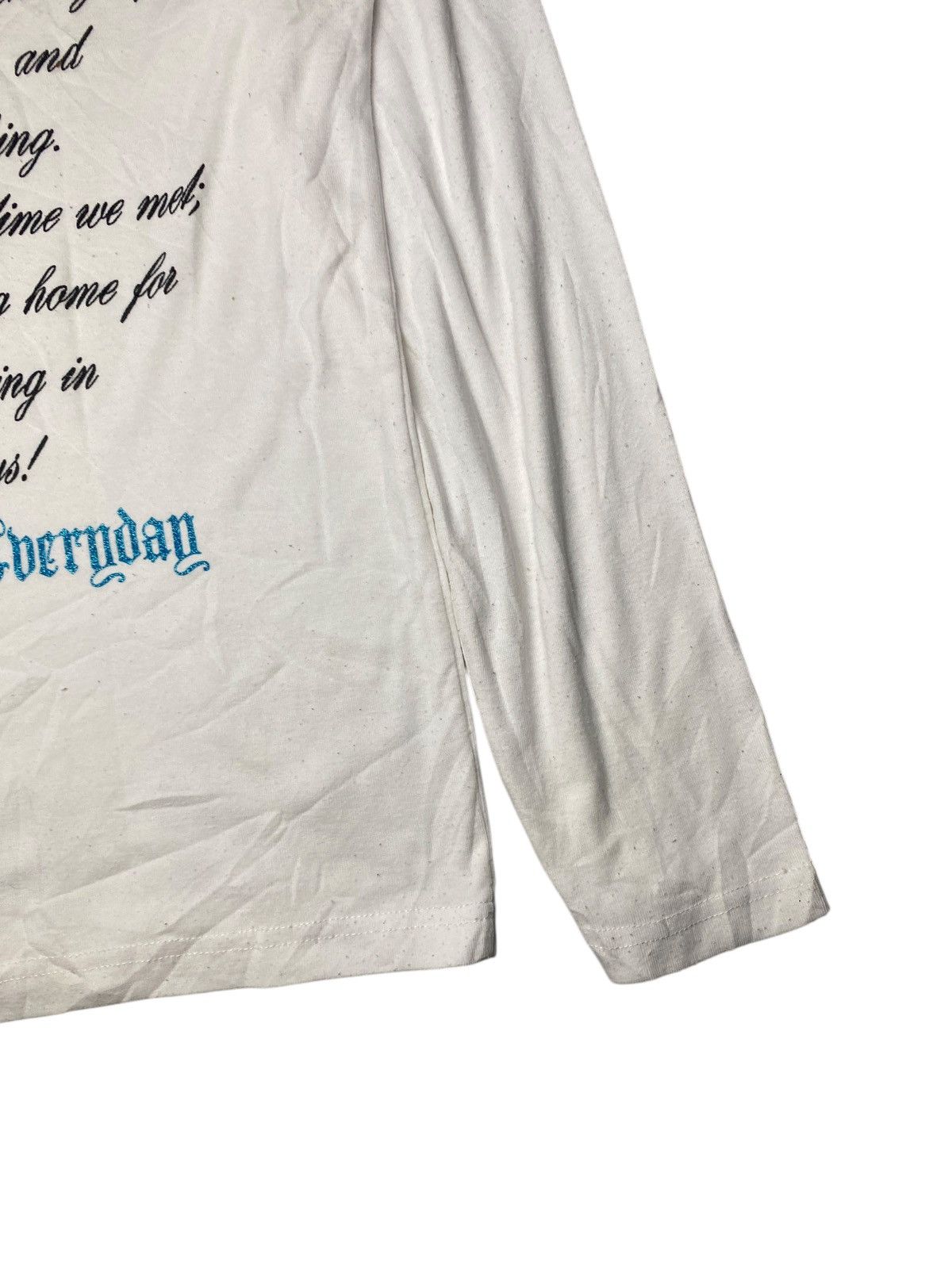 Hysteric Glamour 2000's Night Rider Butterfly Poem Longsleeve Size US M / EU 48-50 / 2 - 14 Thumbnail