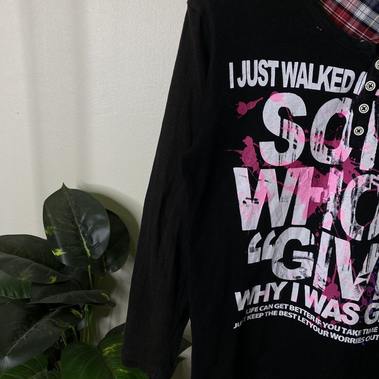 If Six Was Nine JapanBrand Seditionaries Poem Cyber Gothic Punk Grunge LGB Size US M / EU 48-50 / 2 - 3 Thumbnail