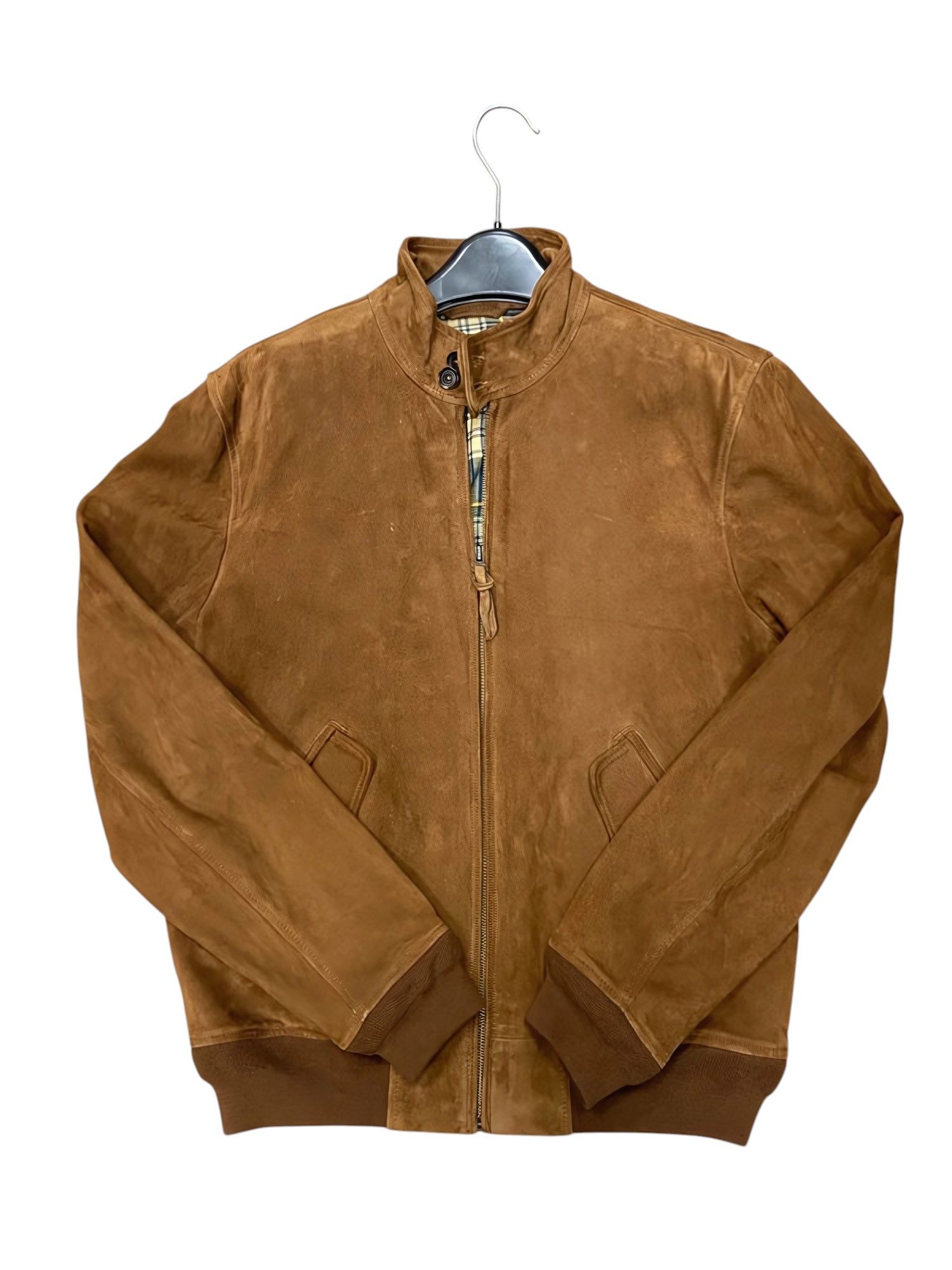 GOAT SUEDE LEATHER JACKET