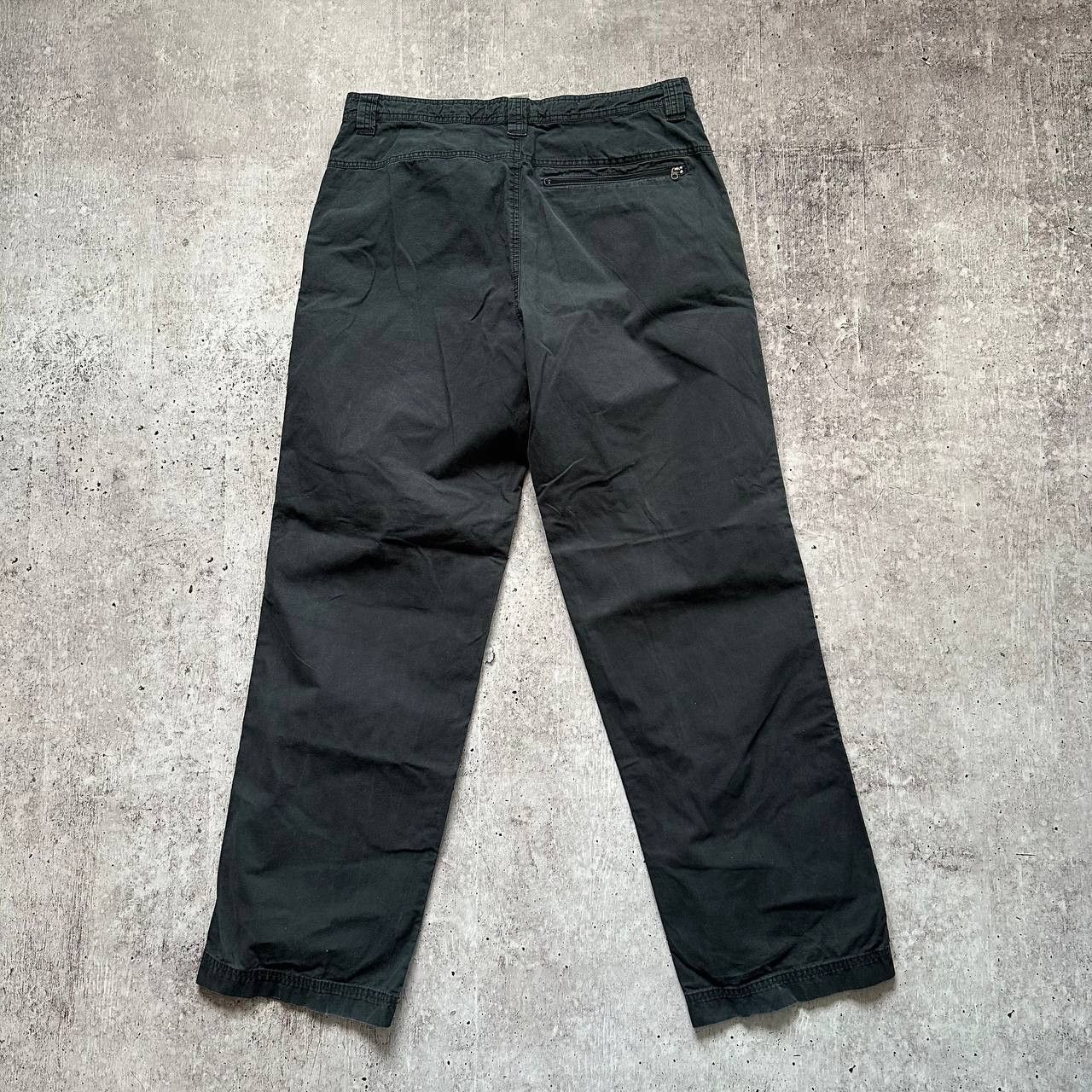 Nike × Vintage Nike y2k Vintage Denim Cargo Avant Garde Straight Pants Size US 34 / EU 50 - 5 Thumbnail