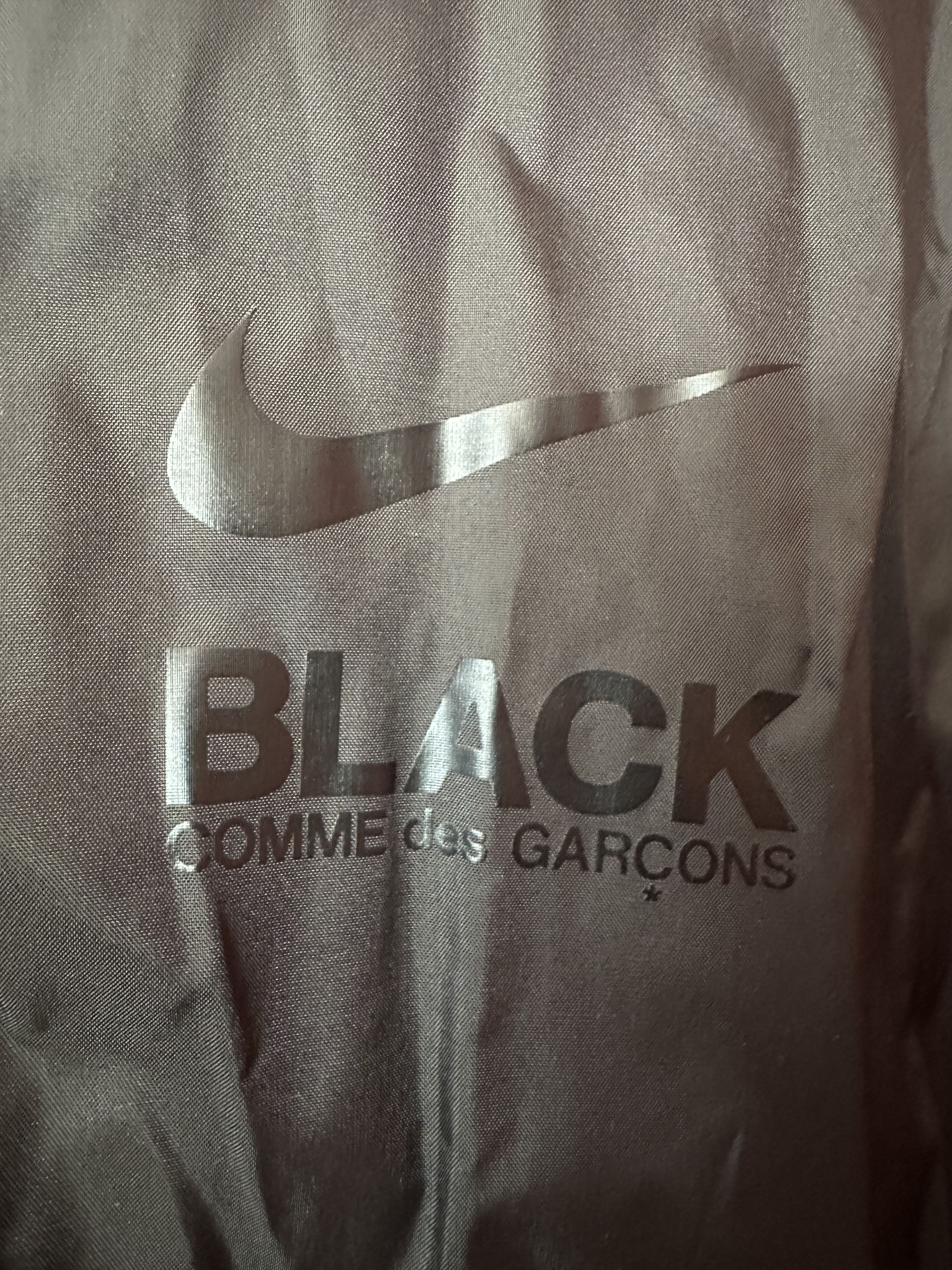 Comme des Garcons × Nike Comme des Garcons Black x Nike Air Hooded Coach Jacket Size US L / EU 52-54 / 3 - 4 Thumbnail