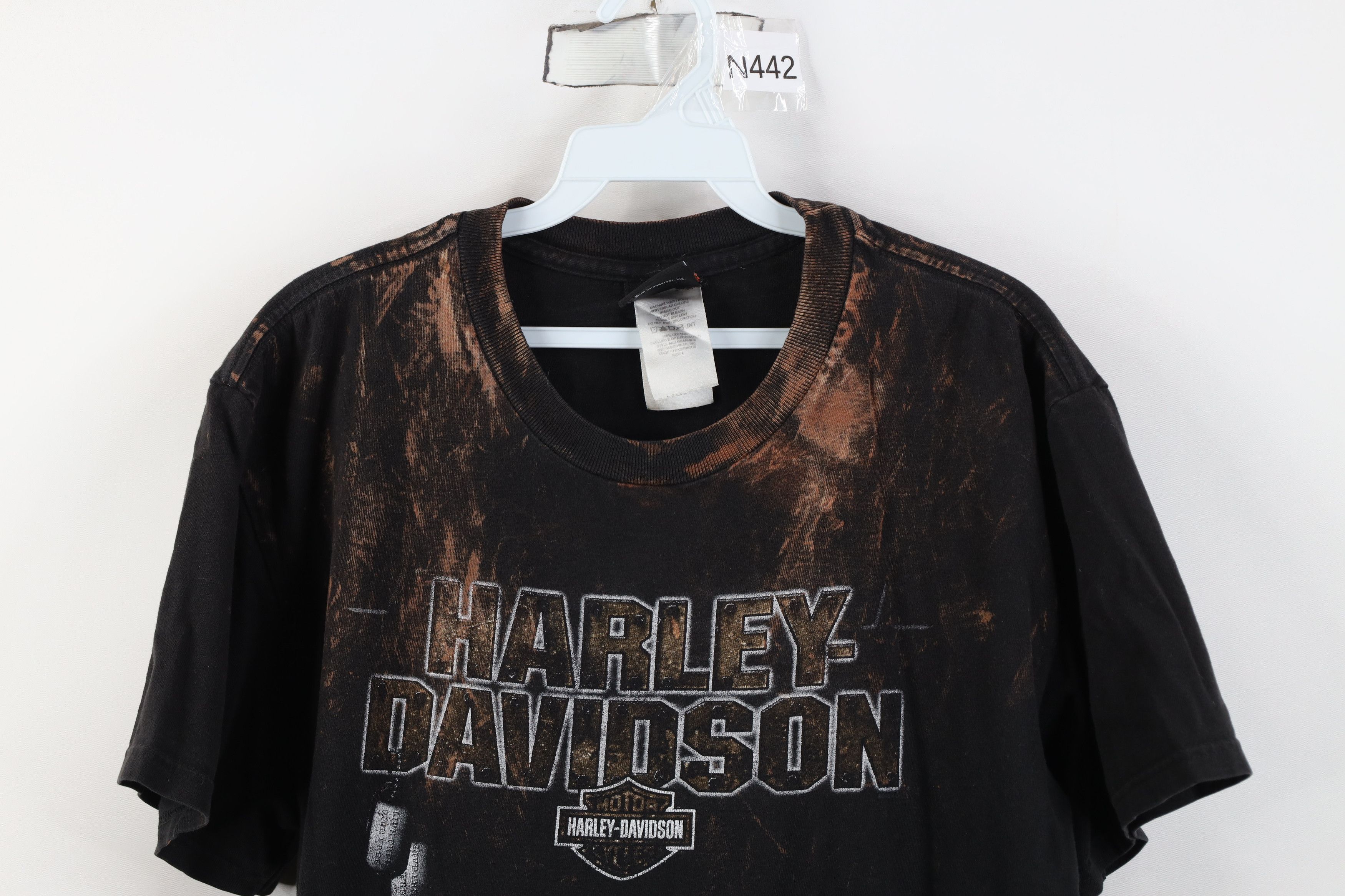 Harley Davidson Vintage Y2K Harley Davidson Military Dog Tags T-Shirt Black Size US L / EU 52-54 / 3 - 2 Thumbnail
