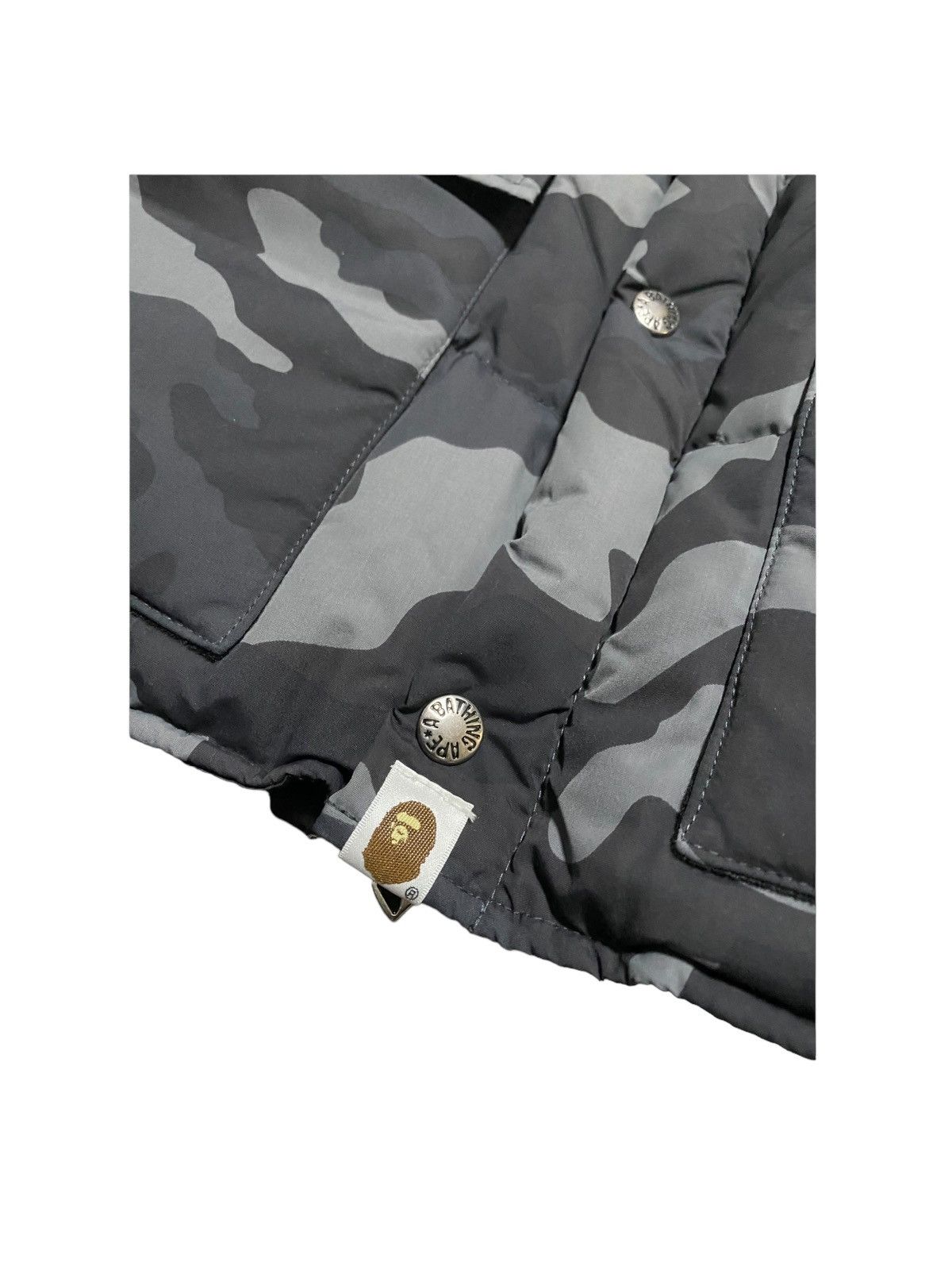 Bape BAPE Big Face Puffer Down Jacket Black camo Size US M / EU 48-50 / 2 - 6 Thumbnail
