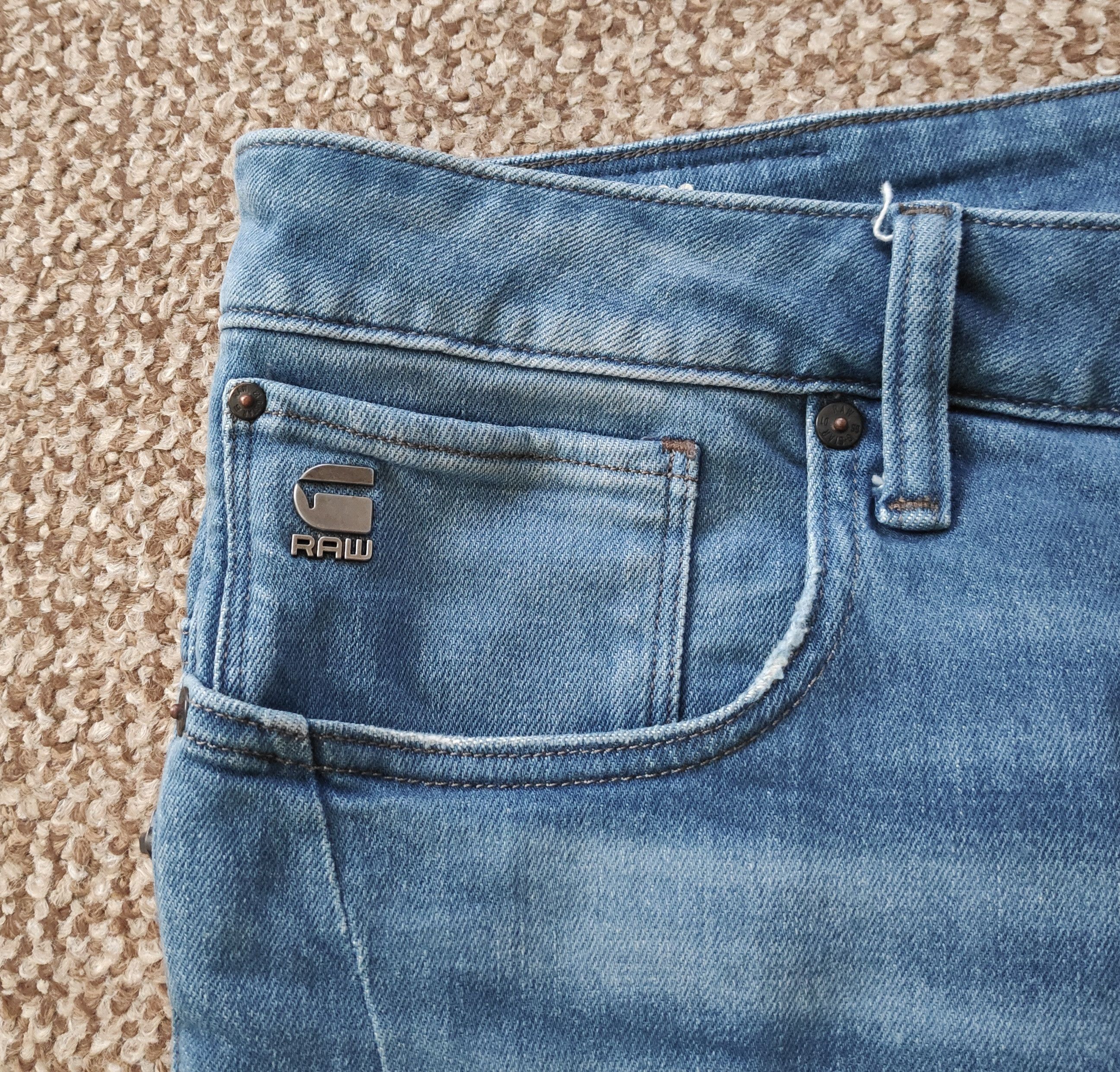 G-Star G-Star Raw Tobog 3D Relaxed Tapered Denim Jeans Size US 36 / EU 52 - 9 Thumbnail