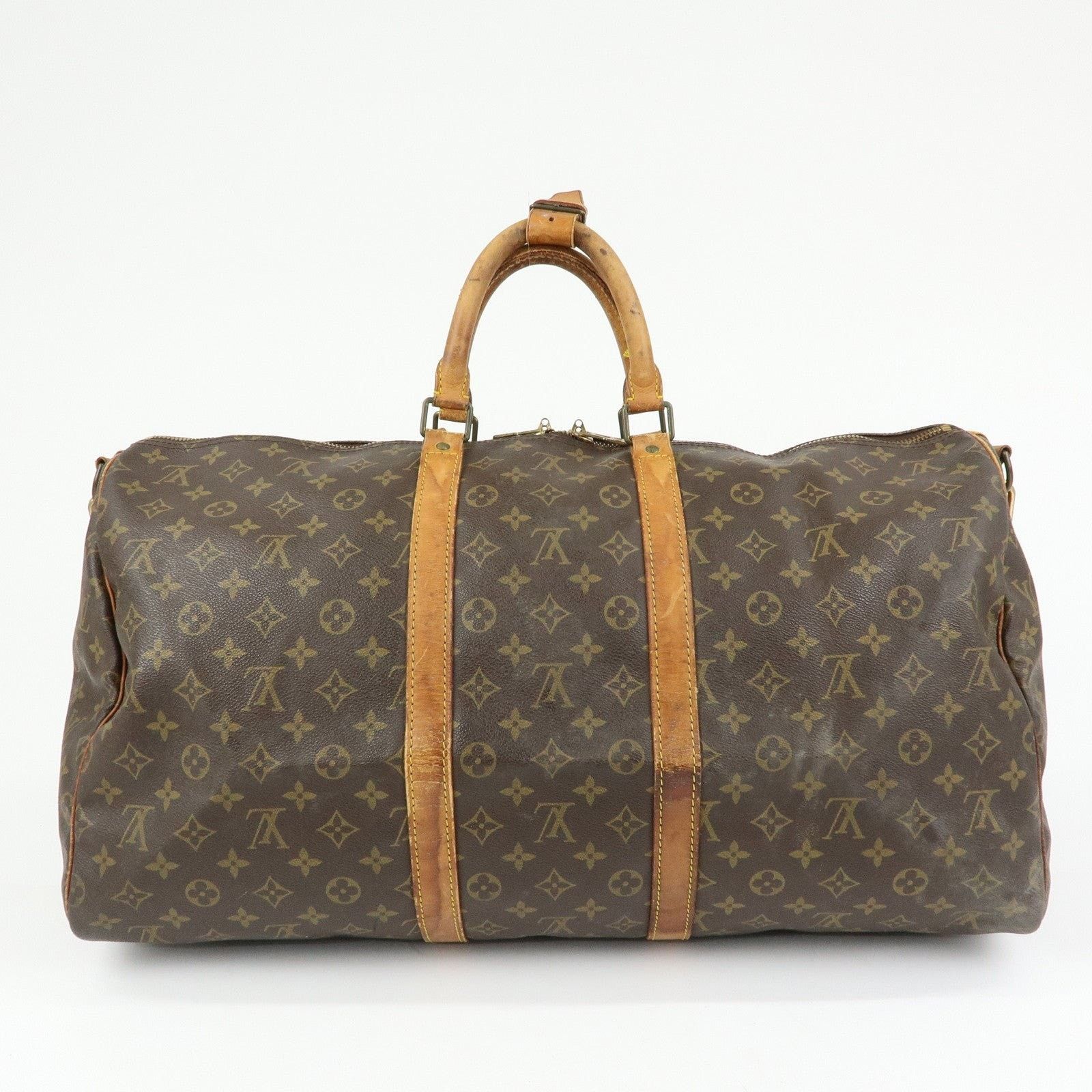 Louis Vuitton Louis Vuitton Monogram Keepall 55 Duffle Bag Size ONE SIZE - 2 Thumbnail