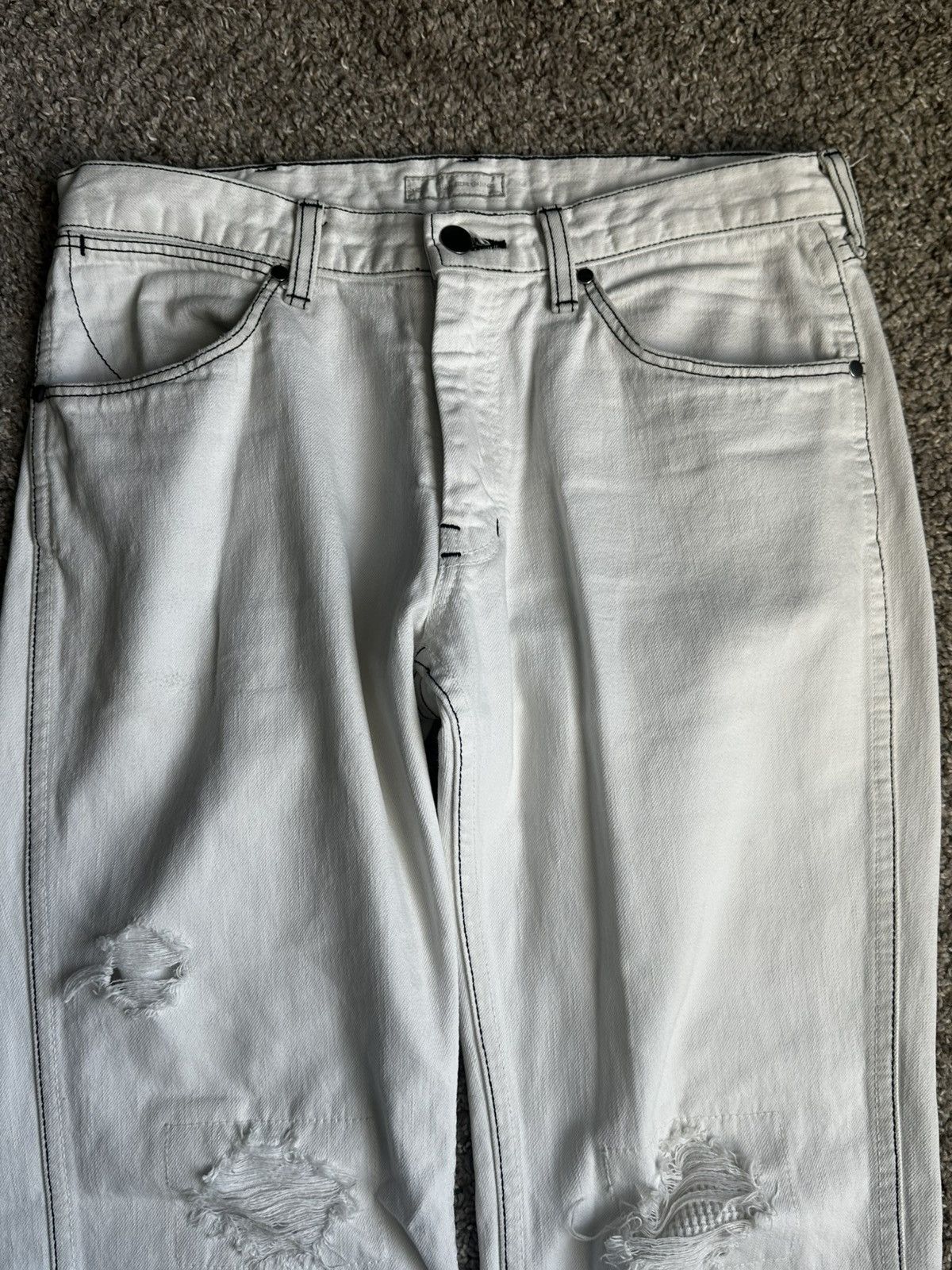 Number (N)ine Number (N)ine S/S02 “Modern Age” Denim Size US 32 / EU 48 - 4 Thumbnail