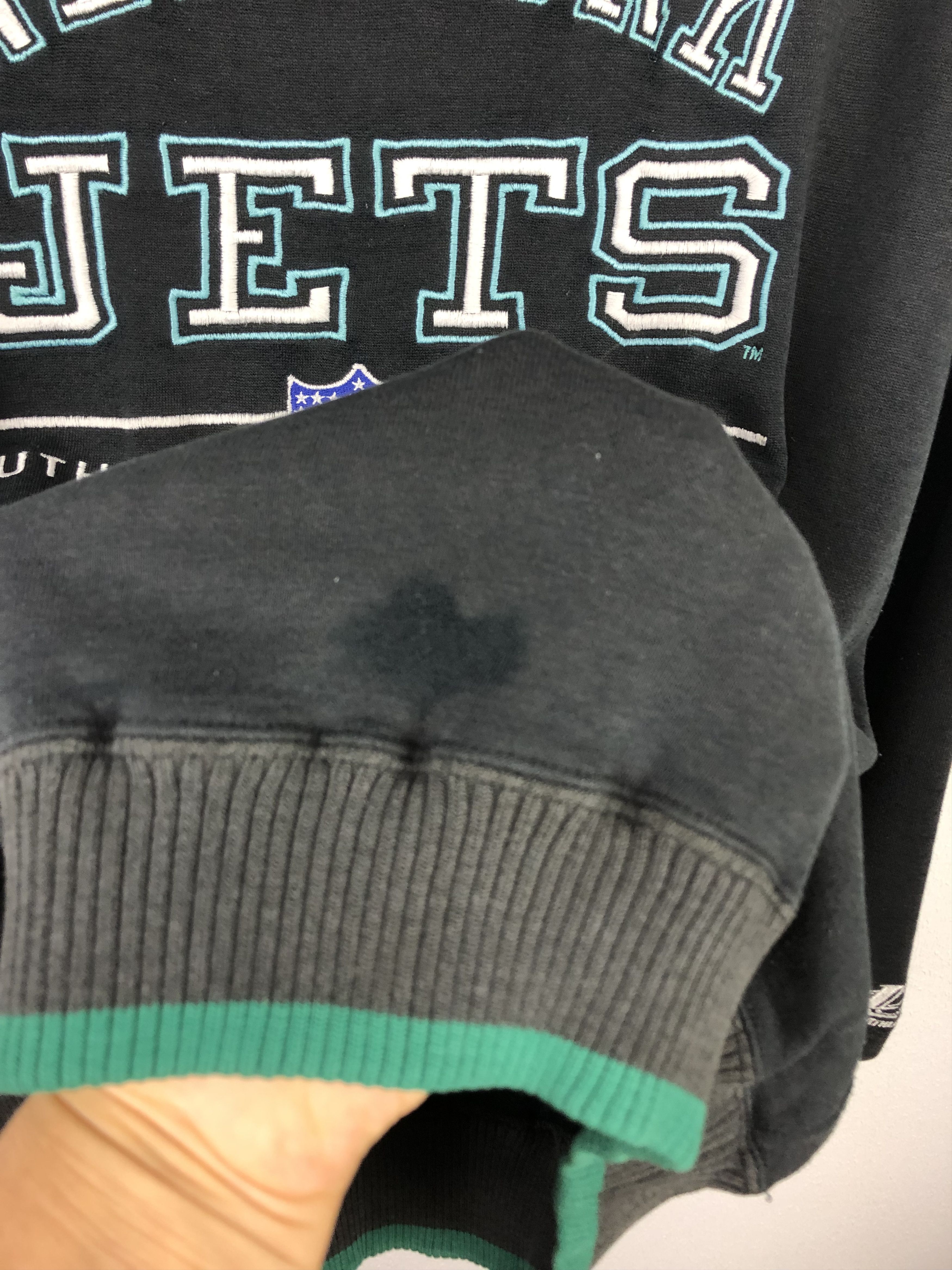 NFL × Pro Line × Vintage Vintage 90's Pro Line New York Jets NFL Crewneck Sweatshirt Size US L / EU 52-54 / 3 - 5 Thumbnail