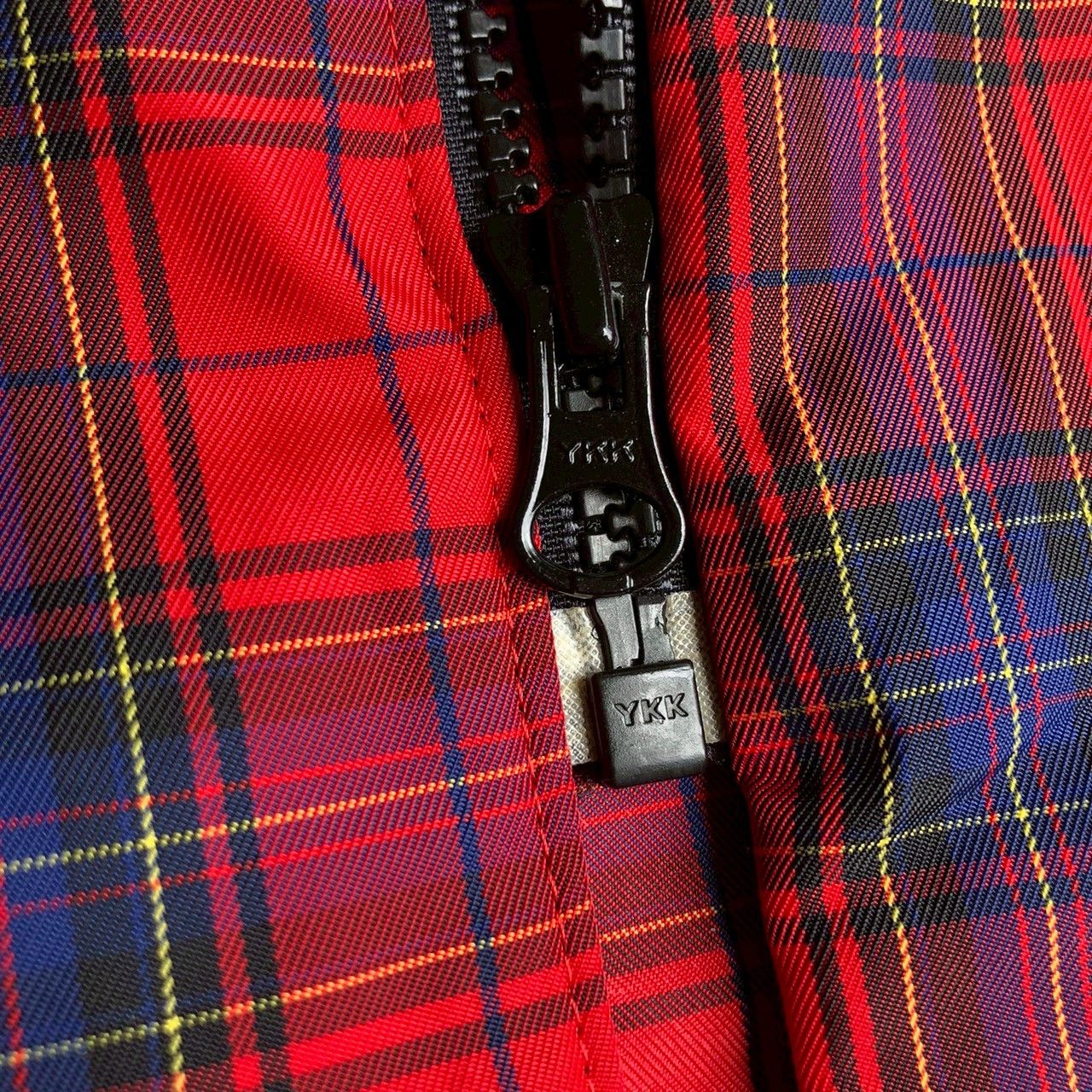 Journal Standard Vintage Y2K Journal Standard Red Tartan Nylon Coat Size US M / EU 48-50 / 2 - 7 Thumbnail