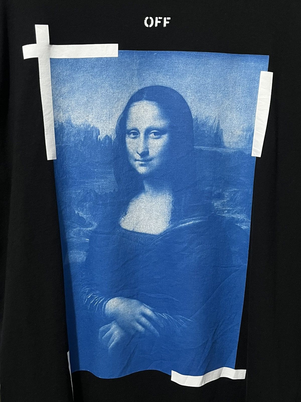 Off-White Off-White Mona Lisa Short Sleeve T-Shirt Size US L / EU 52-54 / 3 - 3 Thumbnail