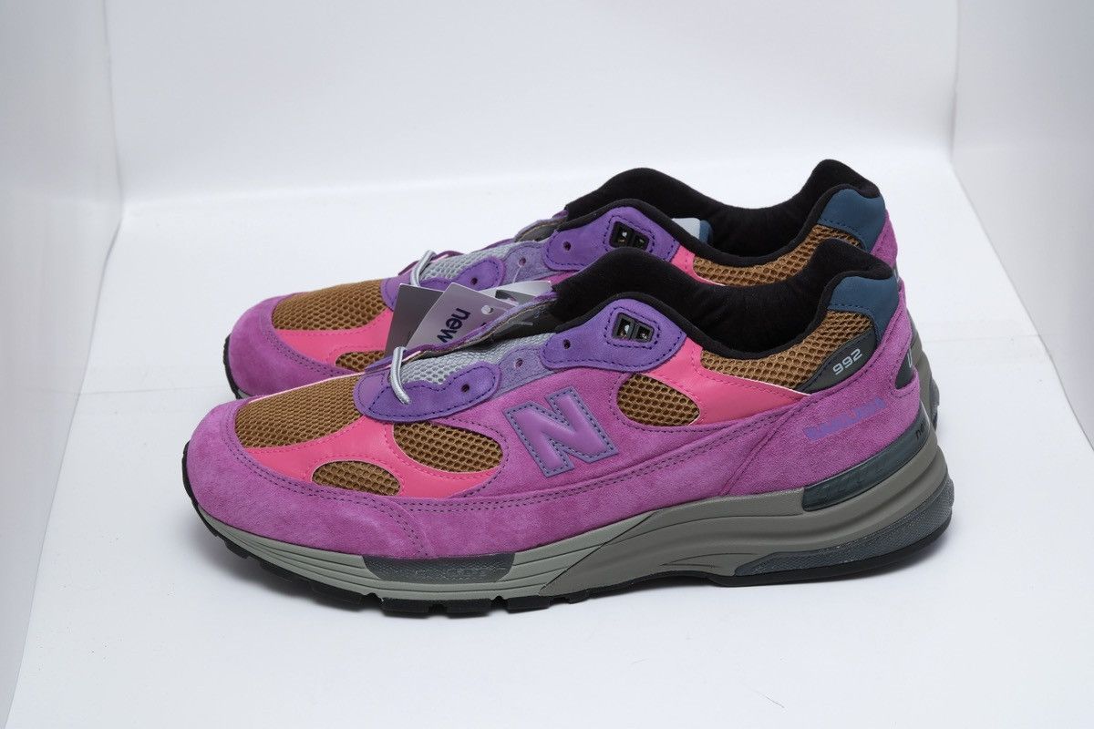 Action Bronson × New Balance Action Bronson x New Balance 992 Digitalis Purpurea Pink Size US 11 / EU 44 - 2 Thumbnail