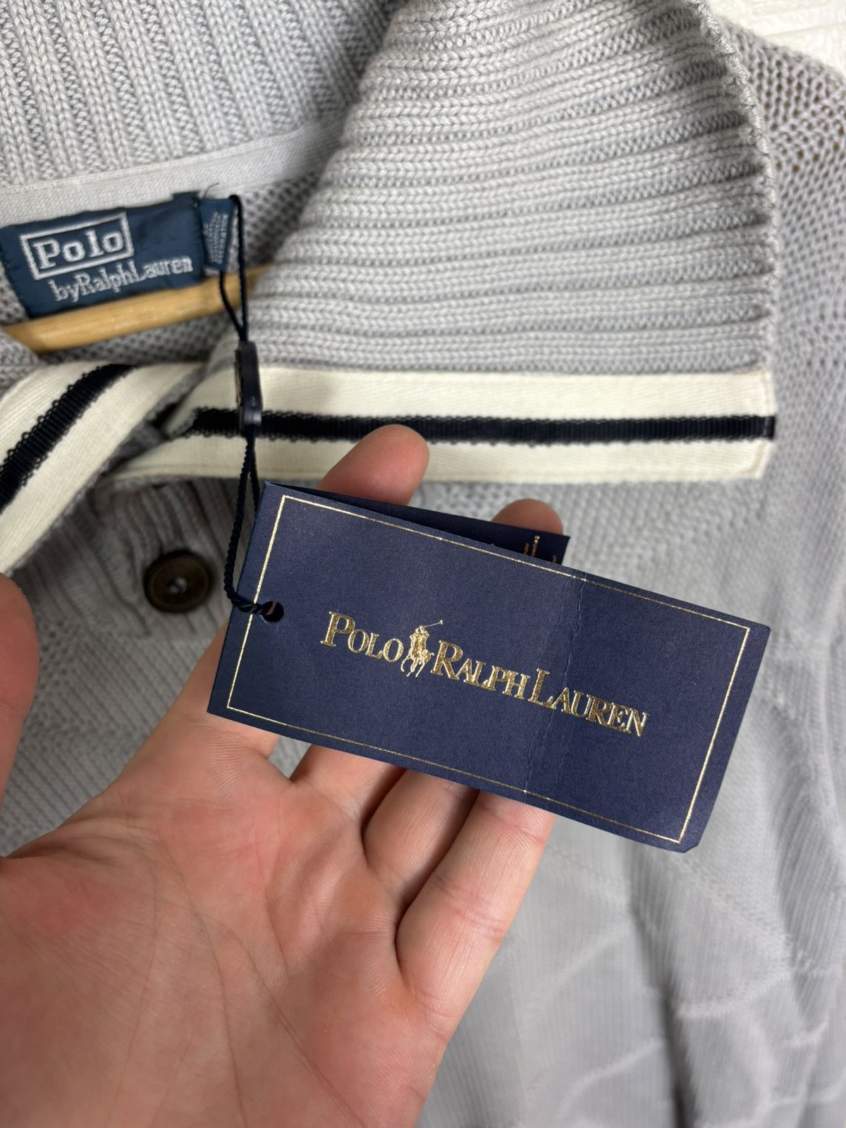 Polo Ralph Lauren Polo Ralph Lauren Pullover Sweater Knit Gray Men’s Size XL Size US XL / EU 56 / 4 - 7 Thumbnail